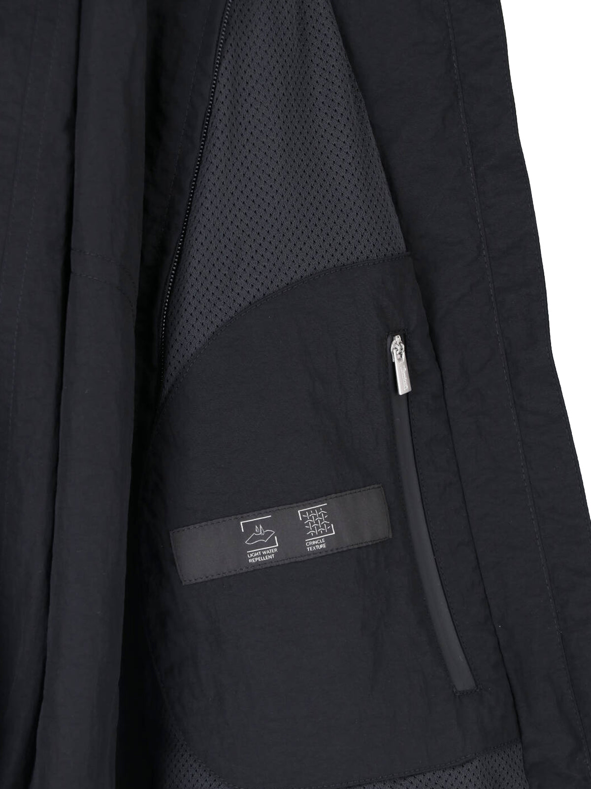 Black Sleek Zip-Up Minimalist Bomber Jacket
