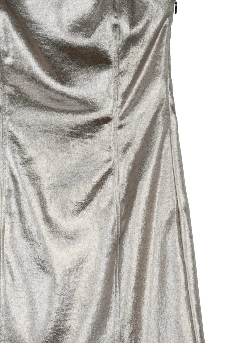 Short Dress - Gold
