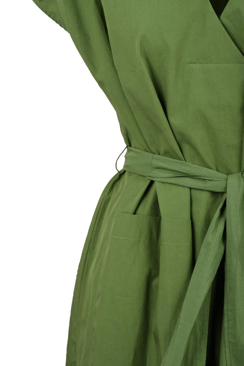Mitico Tunic Dress - Bottle Green