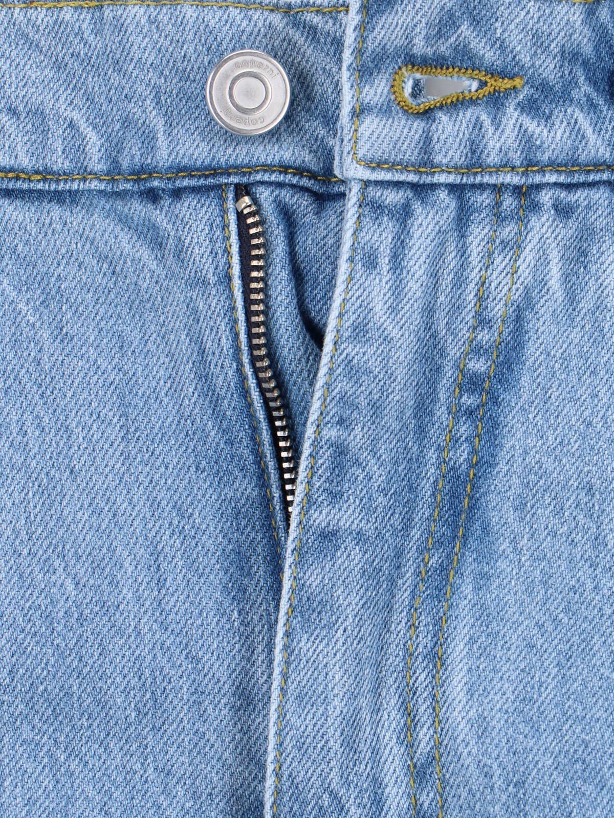 Denim Shorts In Light Blue Cotton
