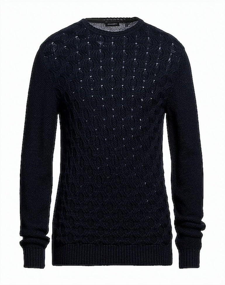 Textured Cable Knit Sweater