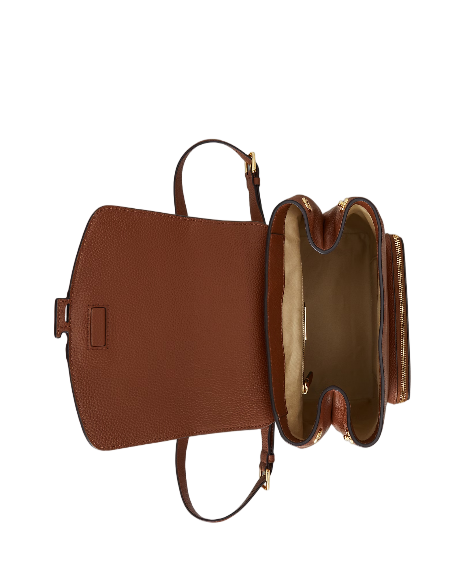 Medium Pebbled Leather Cameryn Backpack
