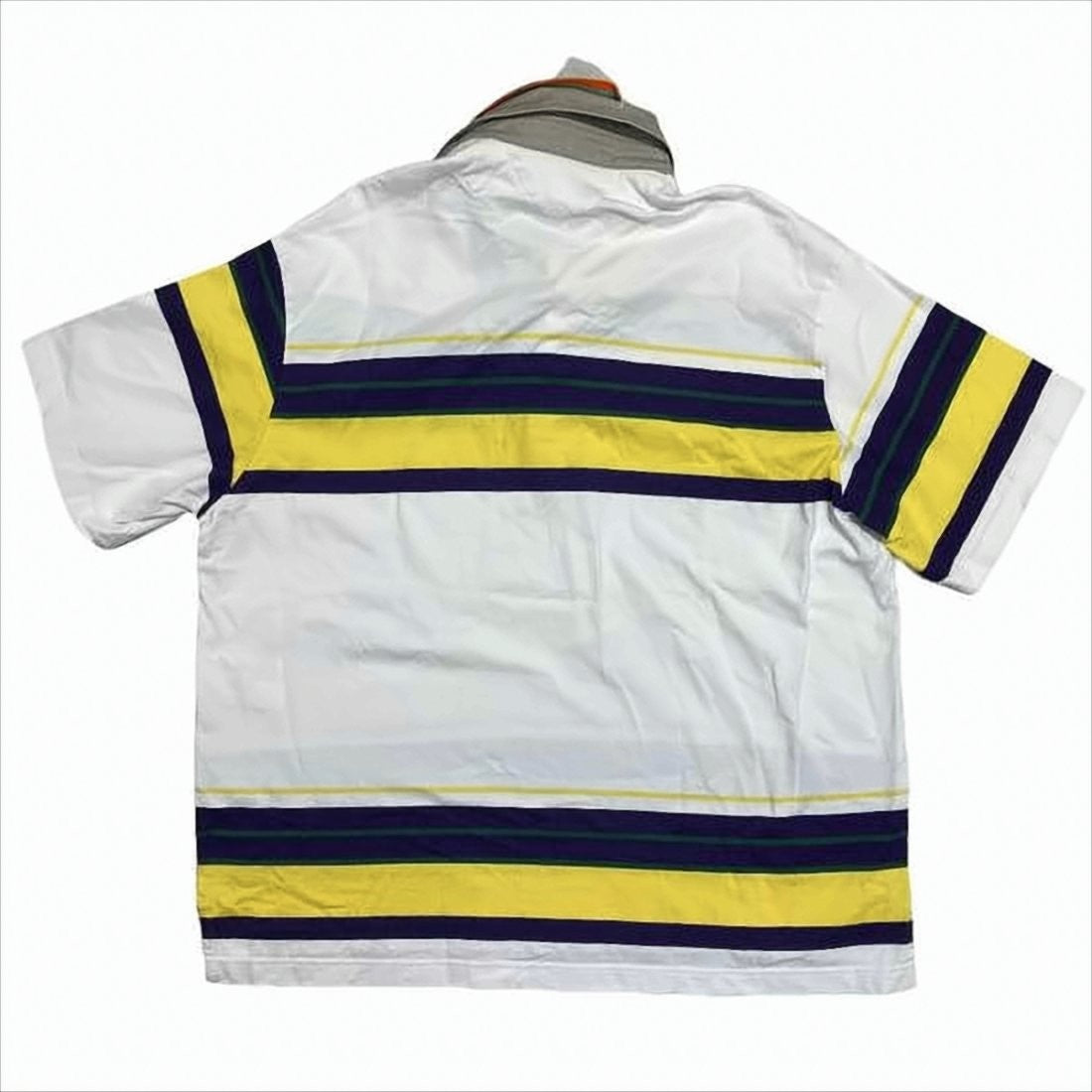 Bold Striped Cotton Polo Shirt
