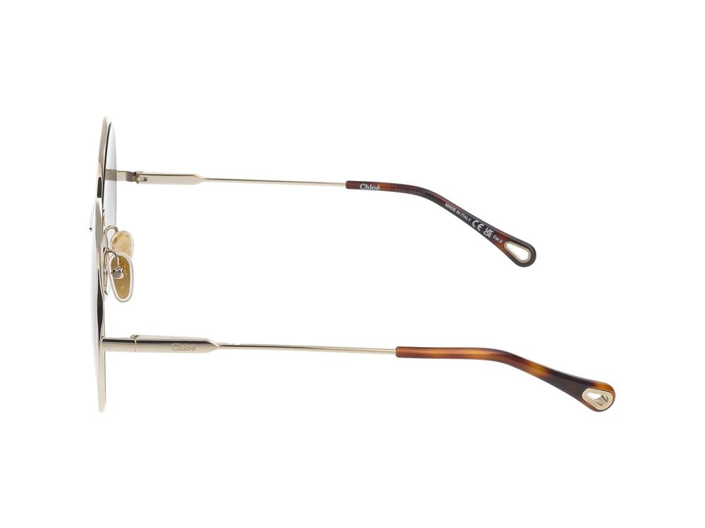 Sunglasses Chloé CH0184S 001 gold gold grey 59/21/140