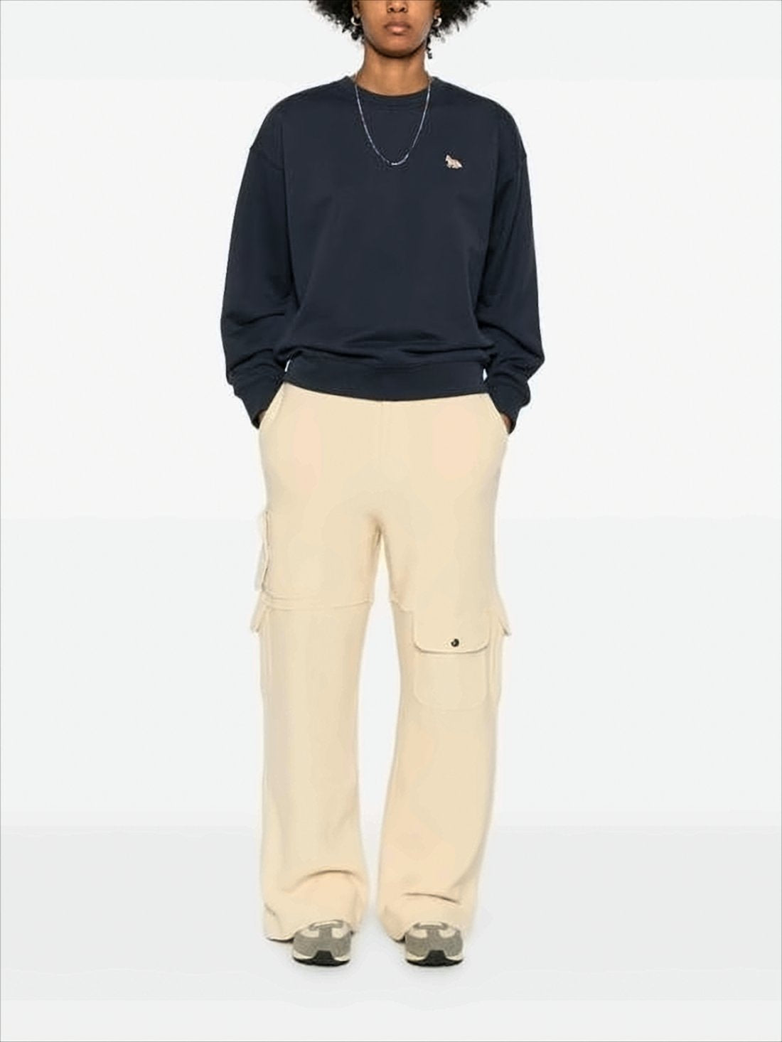 Relaxed Fit Crewneck Sweatshirt