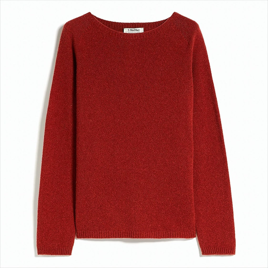 Classic Round Neck Cashmere Blend Sweater