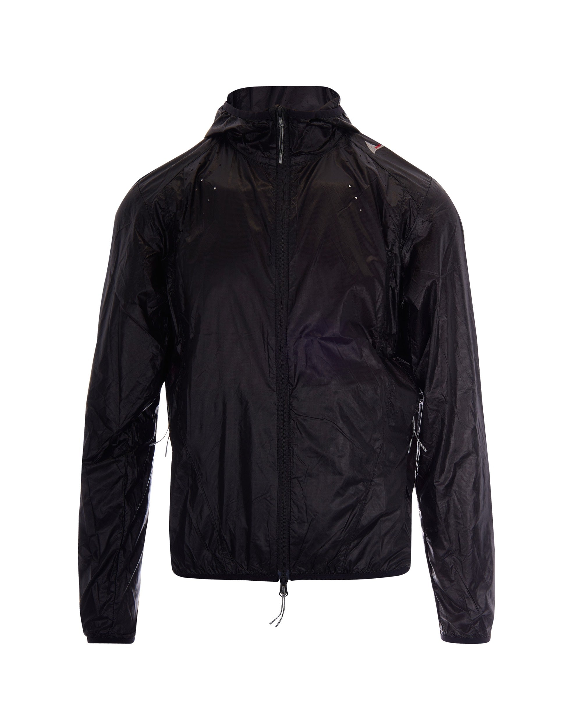 Hue Packable Wind Jacket in Black