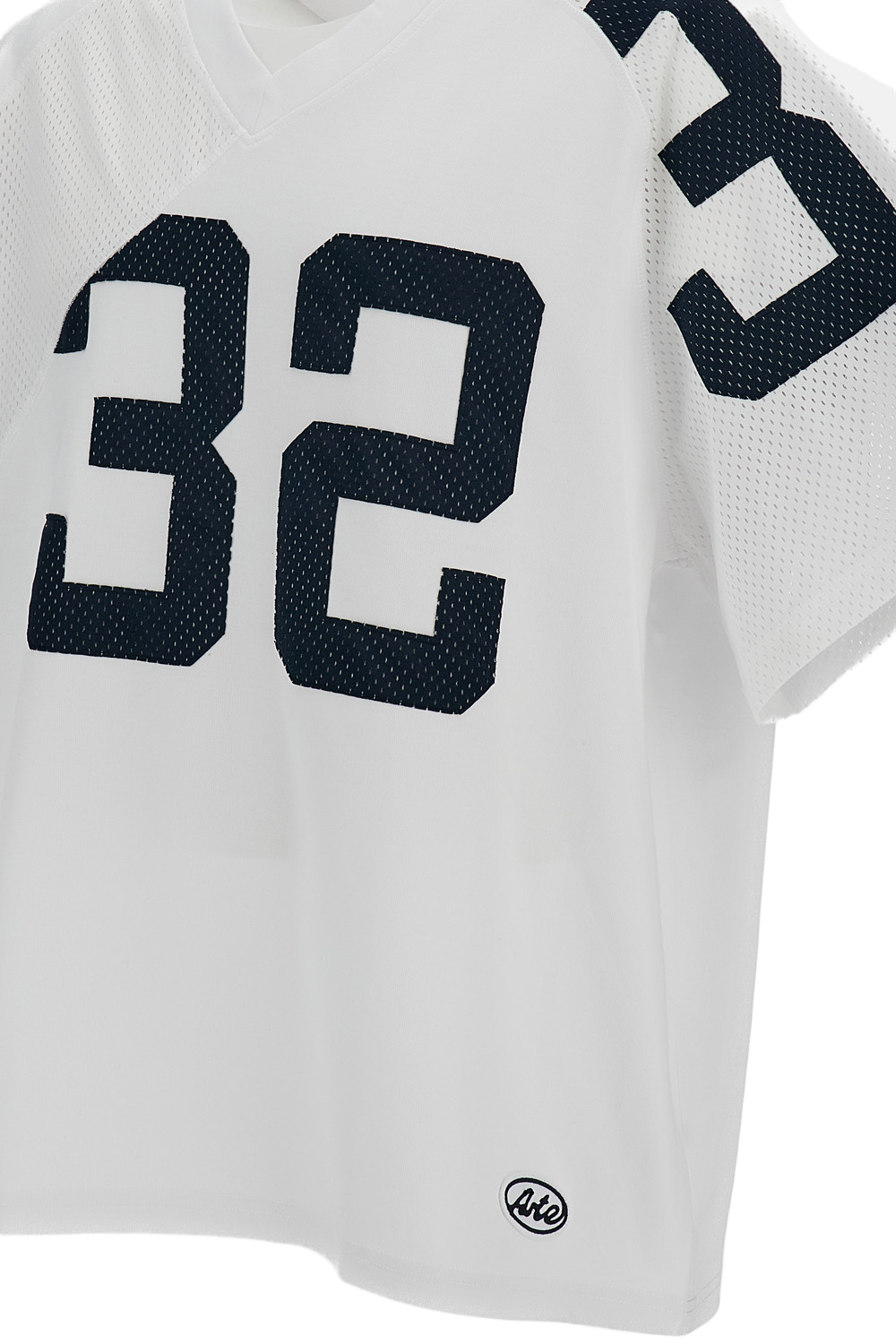 White Jersey 32 Oversized T-Shirt
