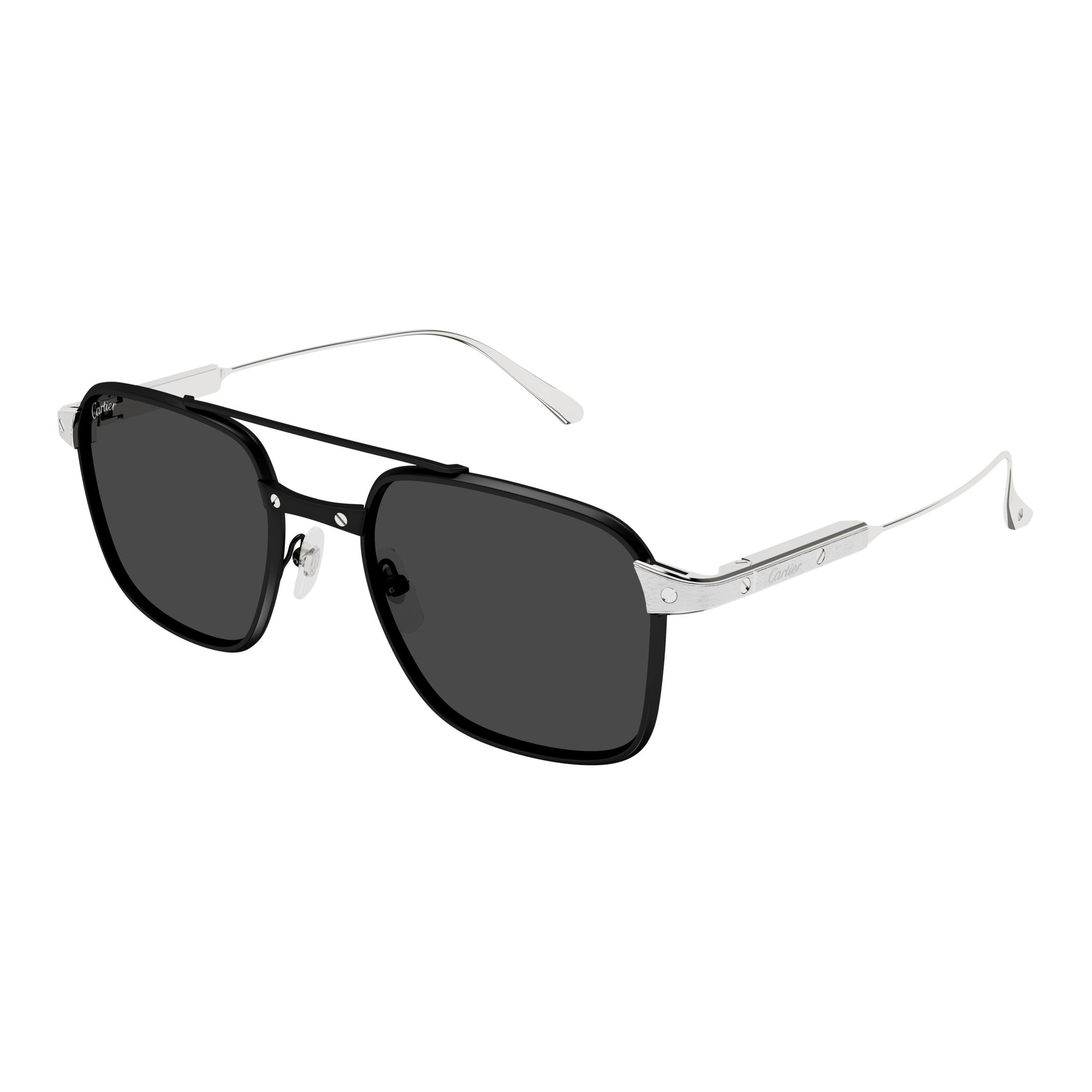 Ct0610s Rectangular Titanium Sunglasses