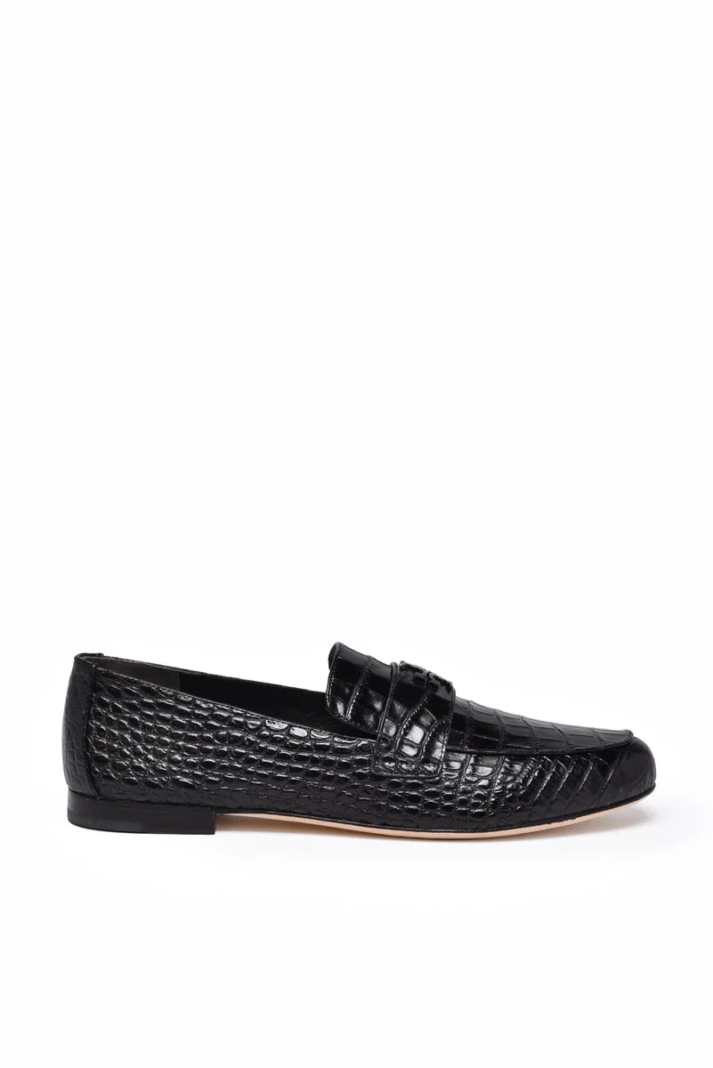 Leather Loafers - Black