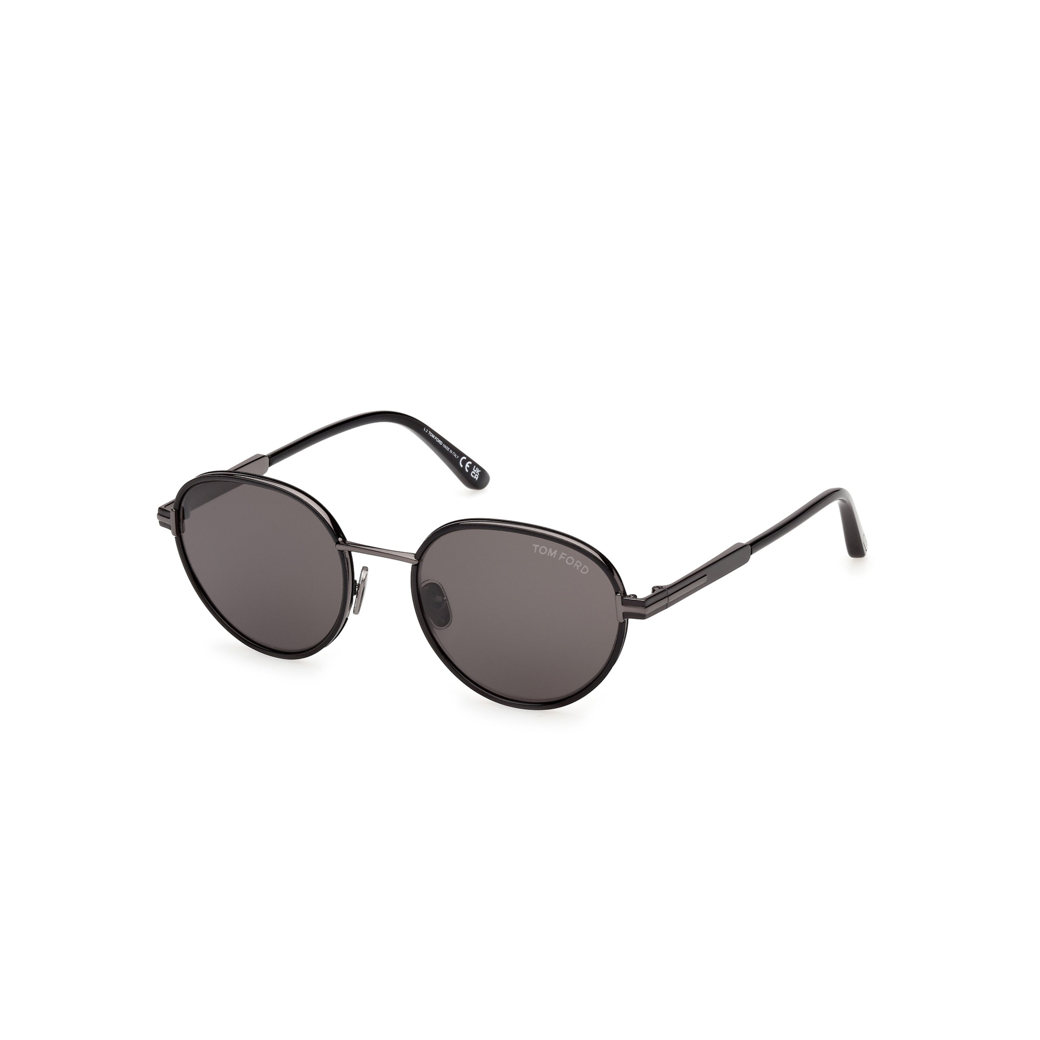 Ft1339 Rounded Lens Sunglasses