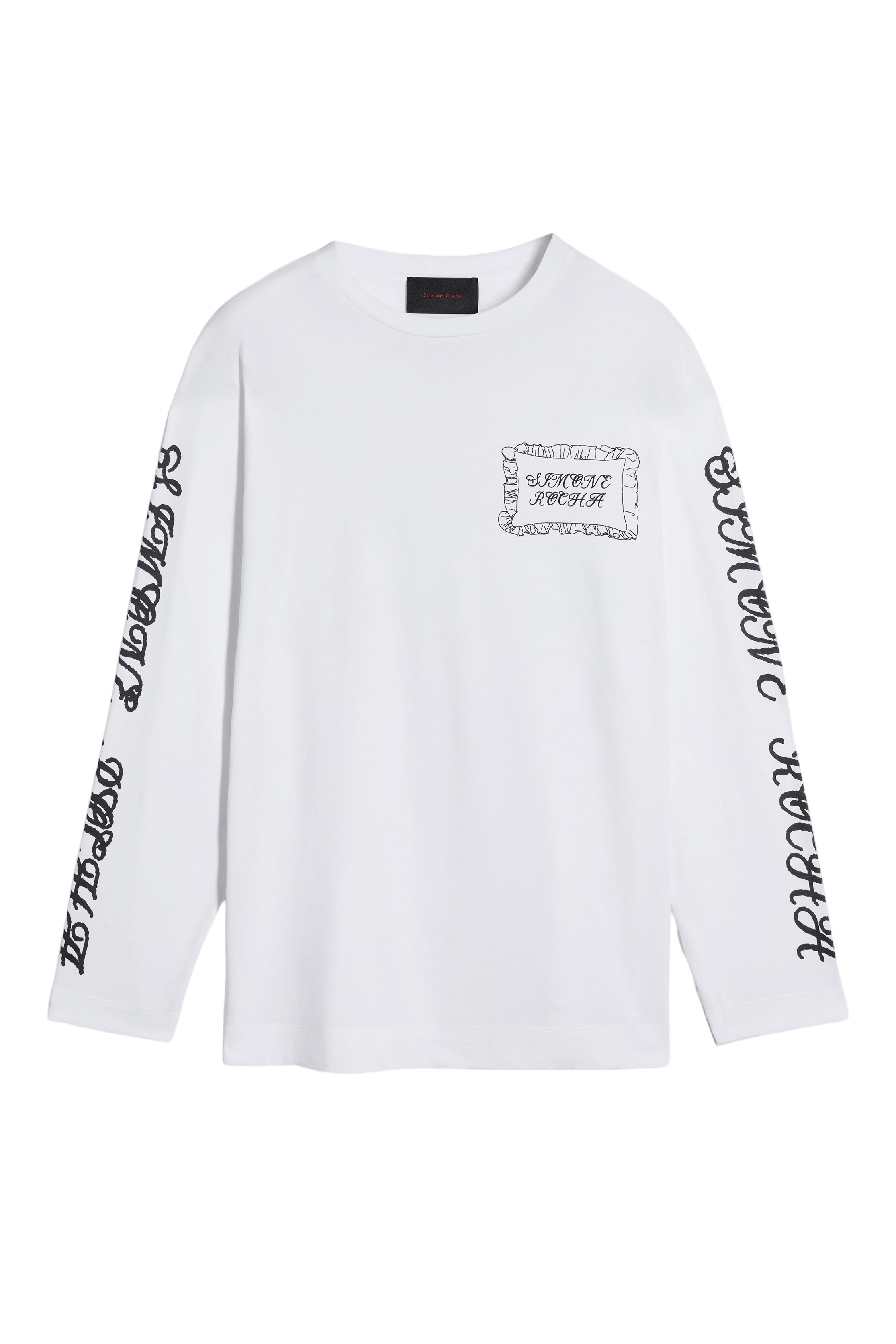 Pillowcase Logo Print Long Sleeve T-Shirt