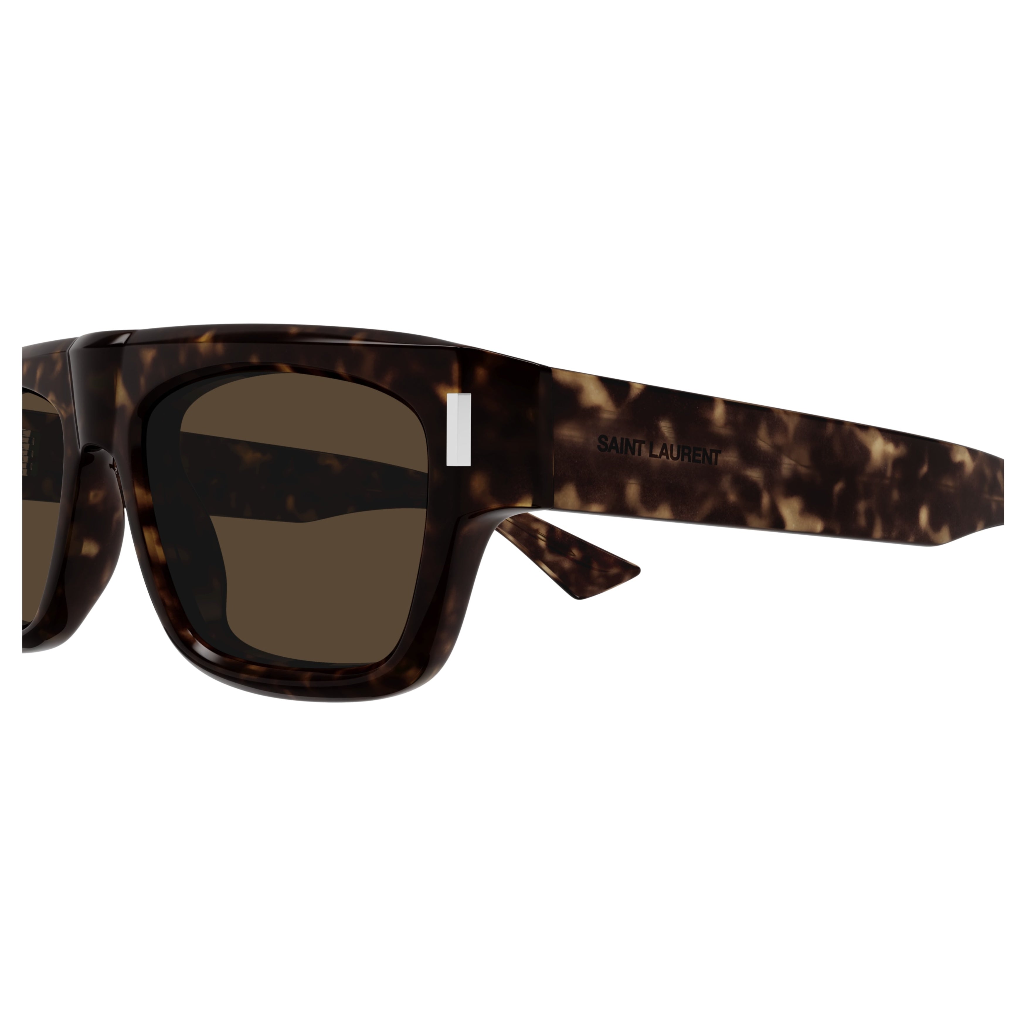 Sl 762 Rectangular Tortoiseshell Sunglasses
