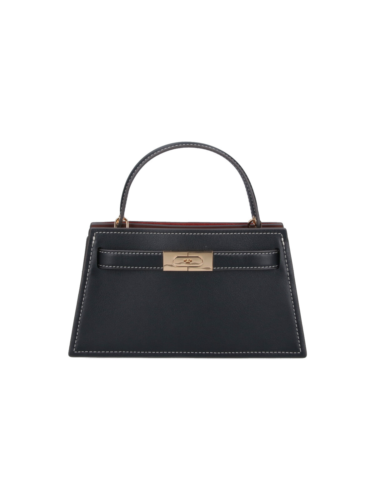 "Petite Lee Radziwill" Mini Bag In Black Calfskin