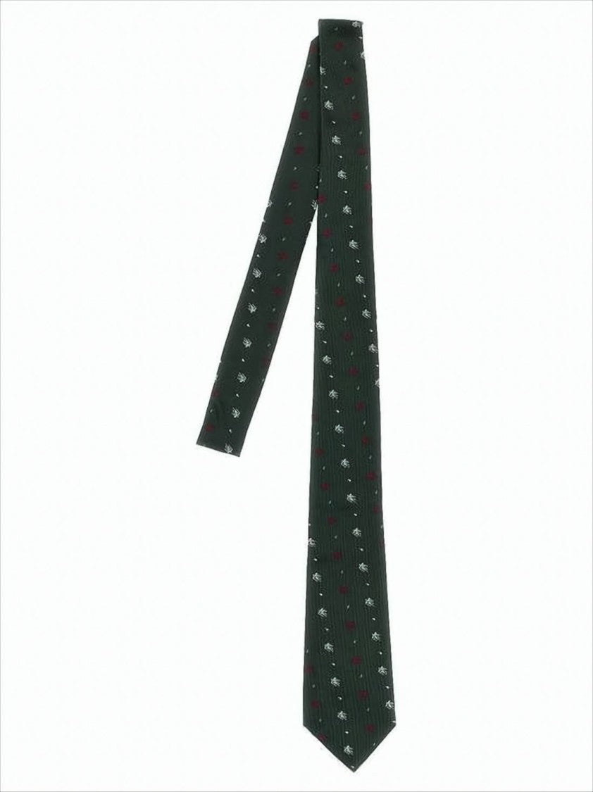 Patterned Silk Necktie