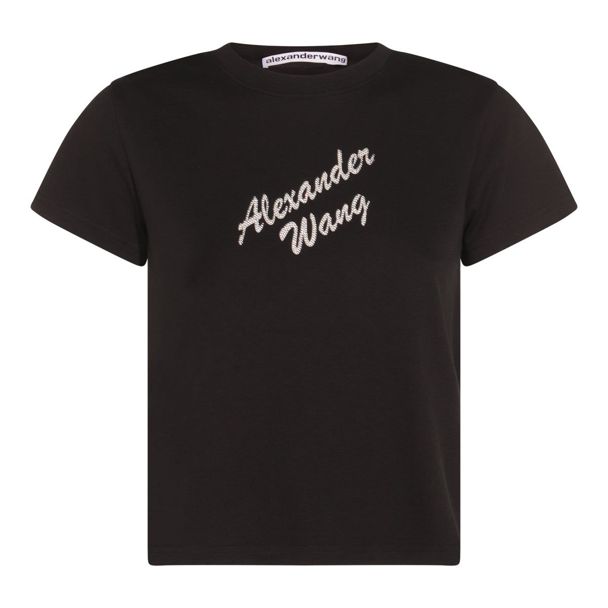 Black Cotton T-Shirt