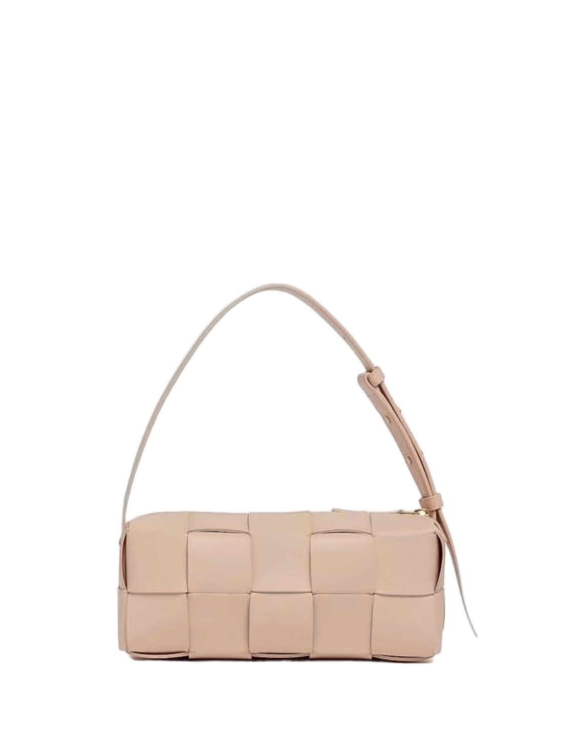 Woven Lambskin Shoulder Bag