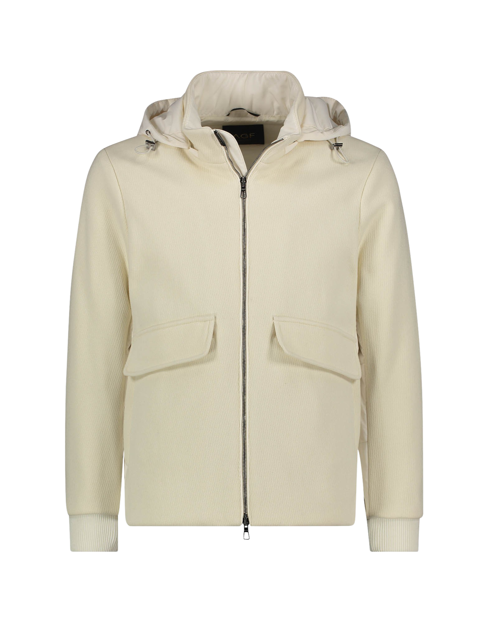 Men’S Cashmere-Blend Jacket With Detachable Hood