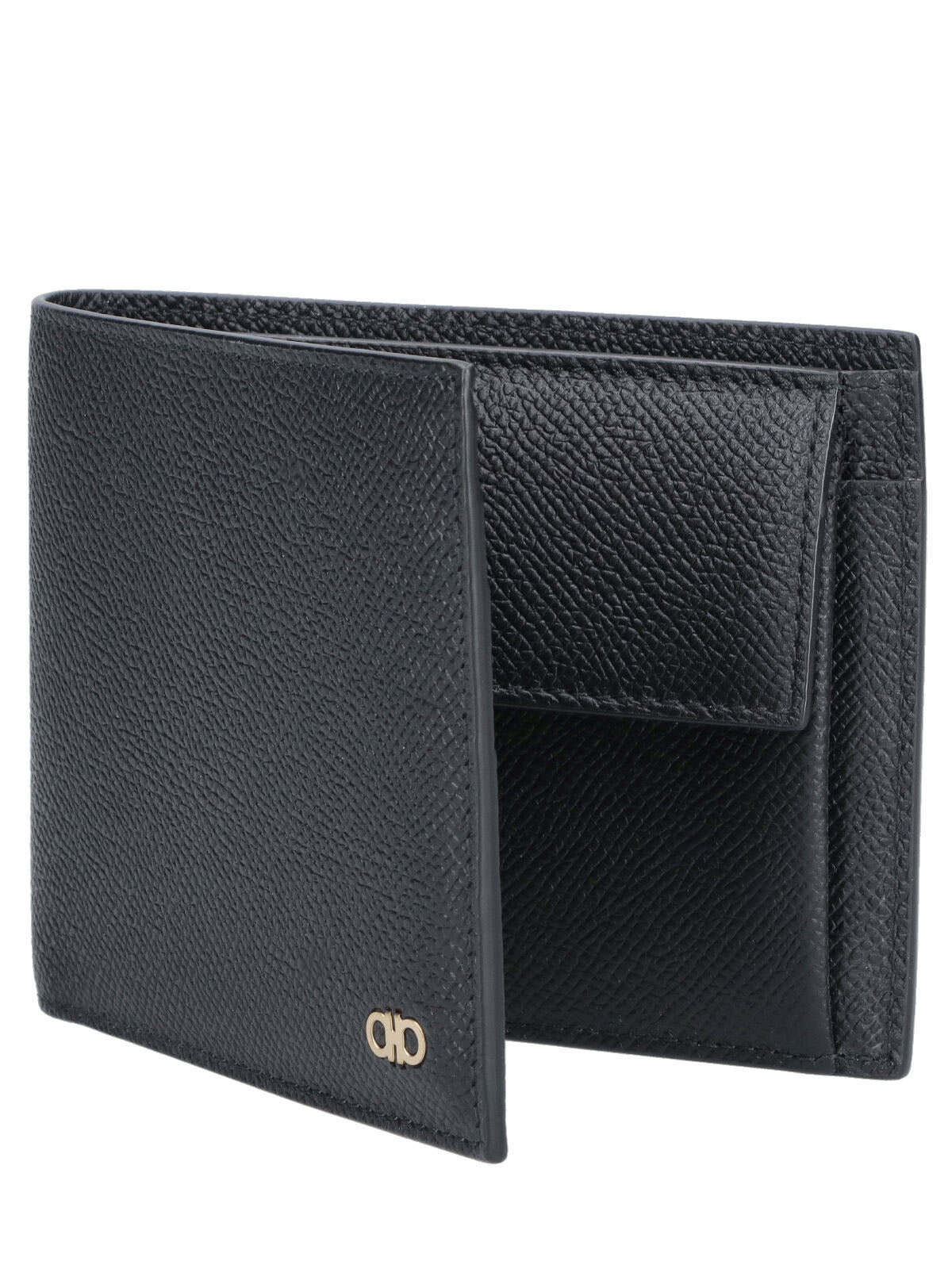 Matte Black Minimalist Wallet With Timeless Design