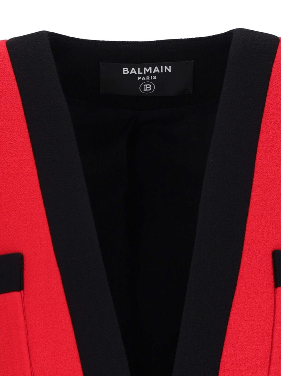 Wool Blazer – Red