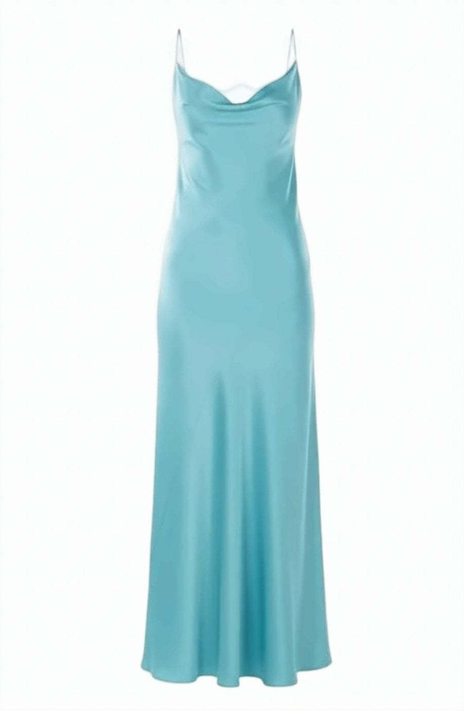 Farro Satin Open Back Dress