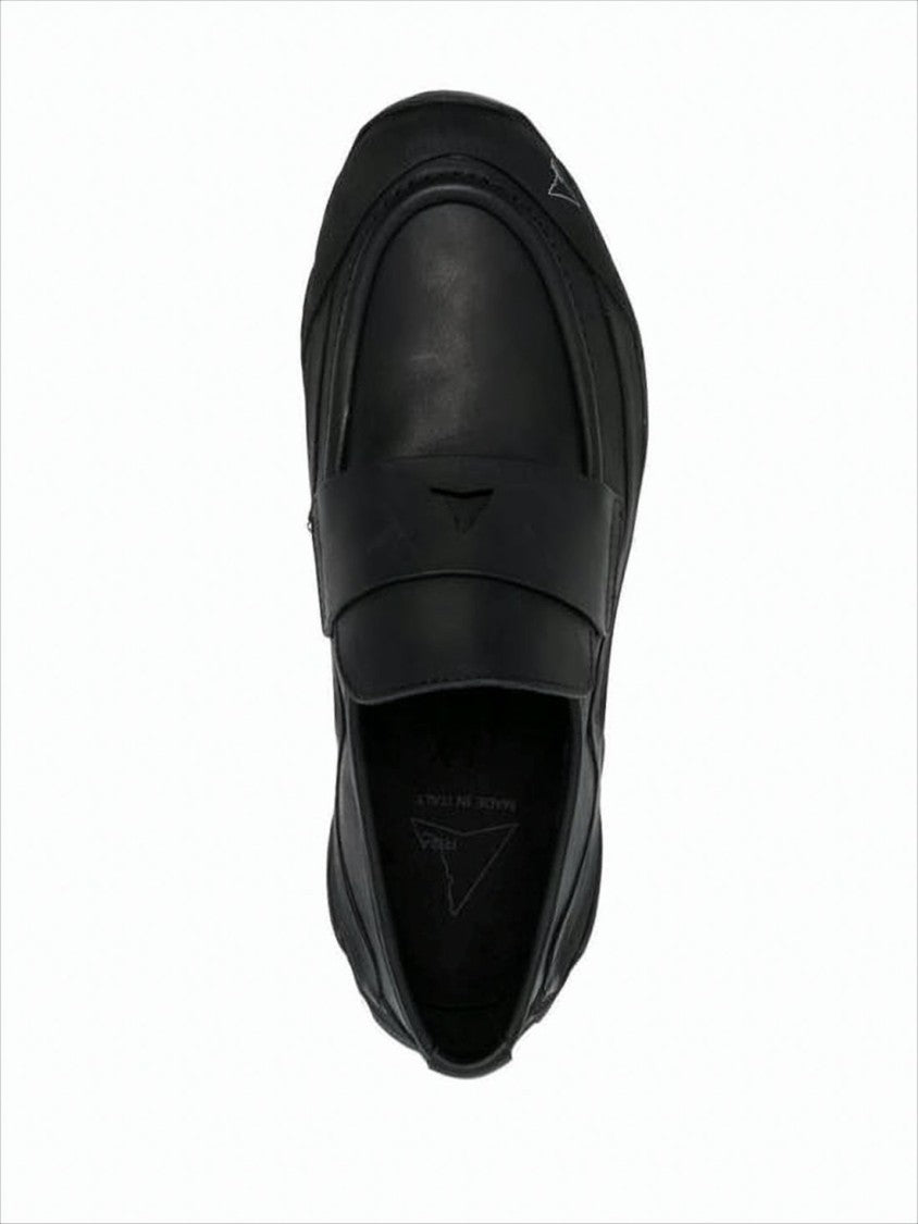 Loafers with Rubber Sole