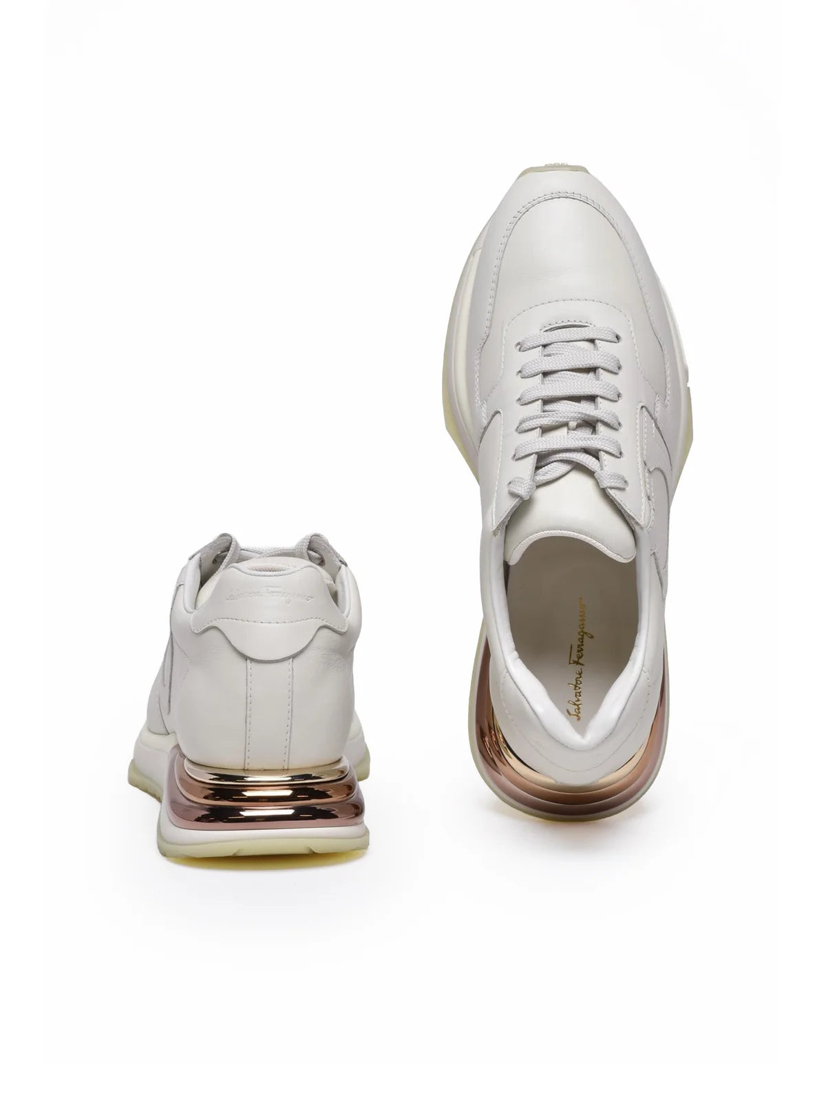 White Leather Sneakers