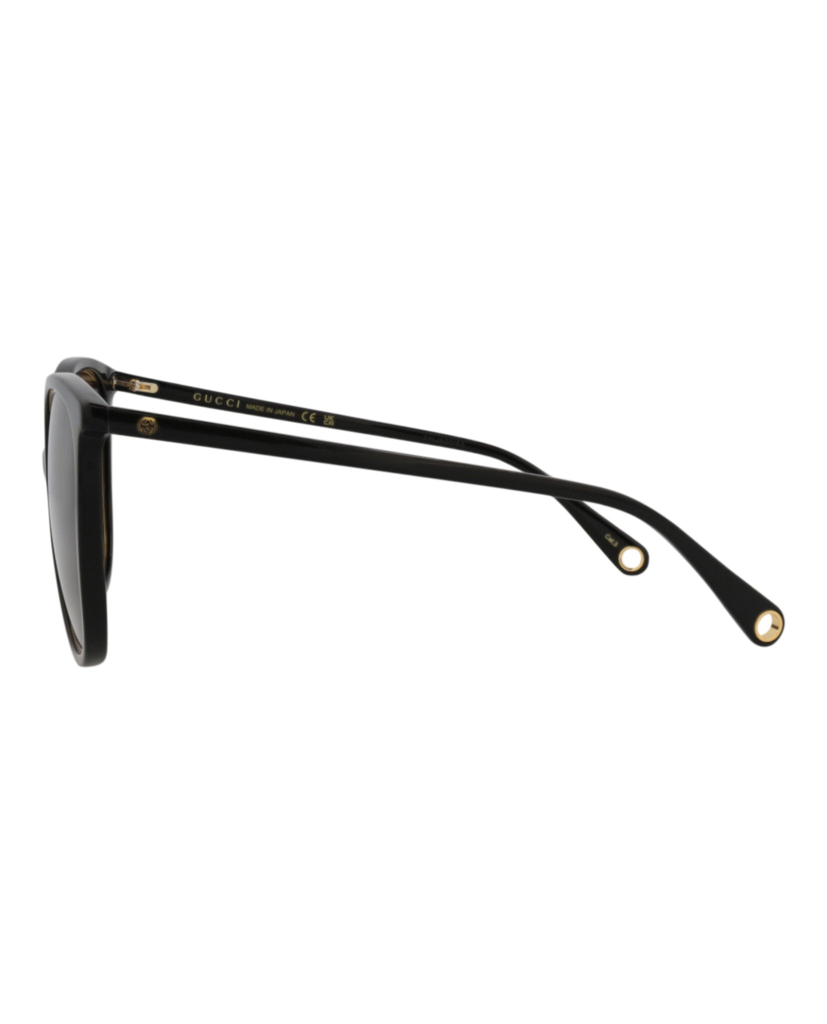 Round-Frame Acetate Sunglasses