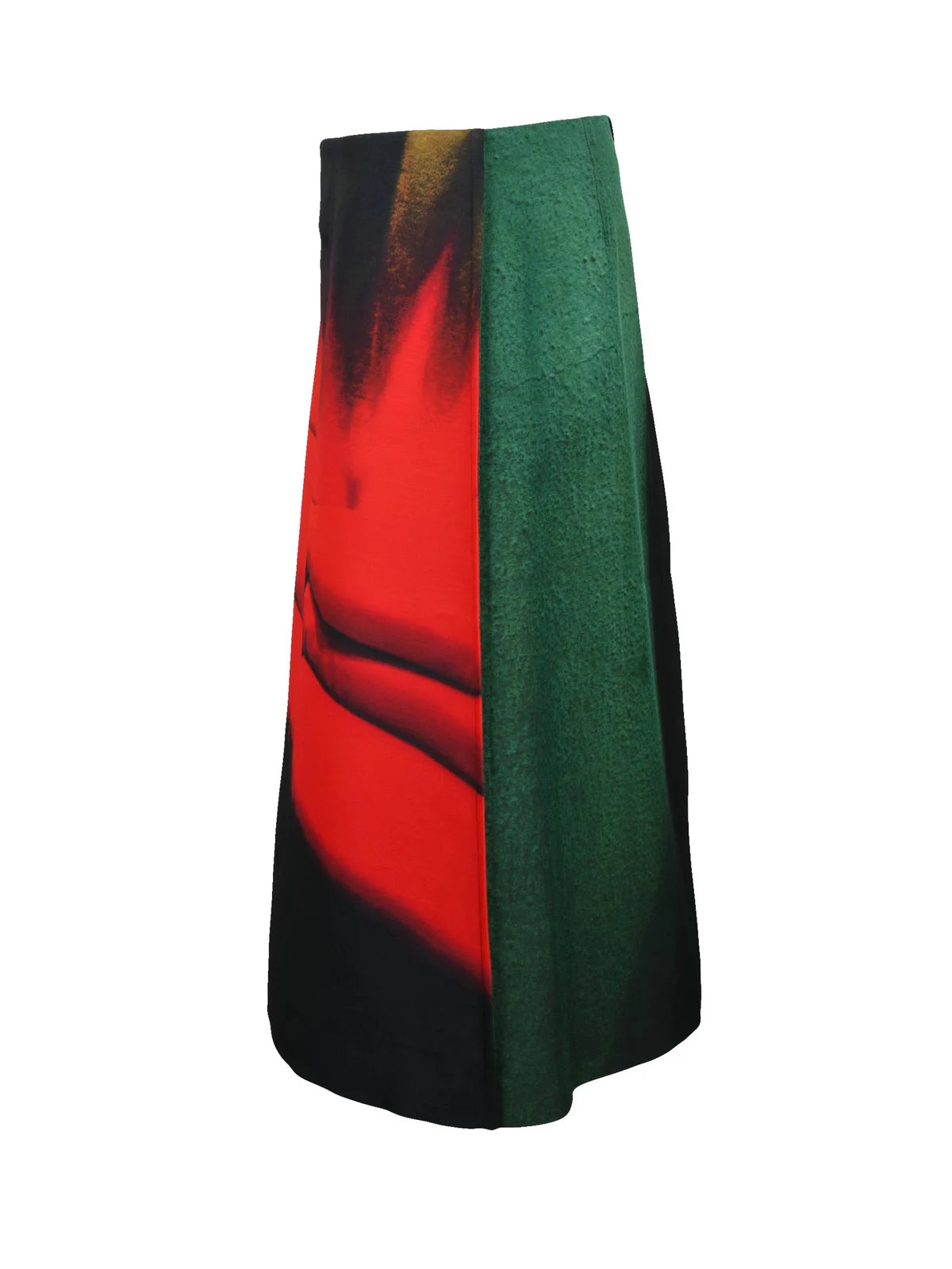 Flared Midi Skirt - Multicolor