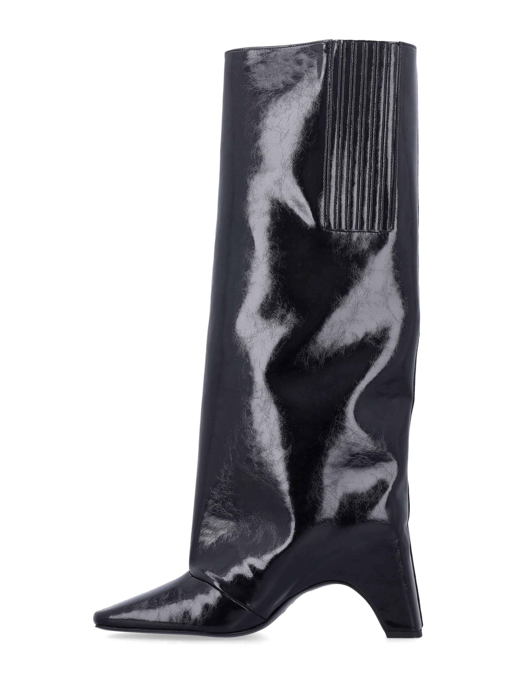 Knee-High Vegan Leather Bridge Boots