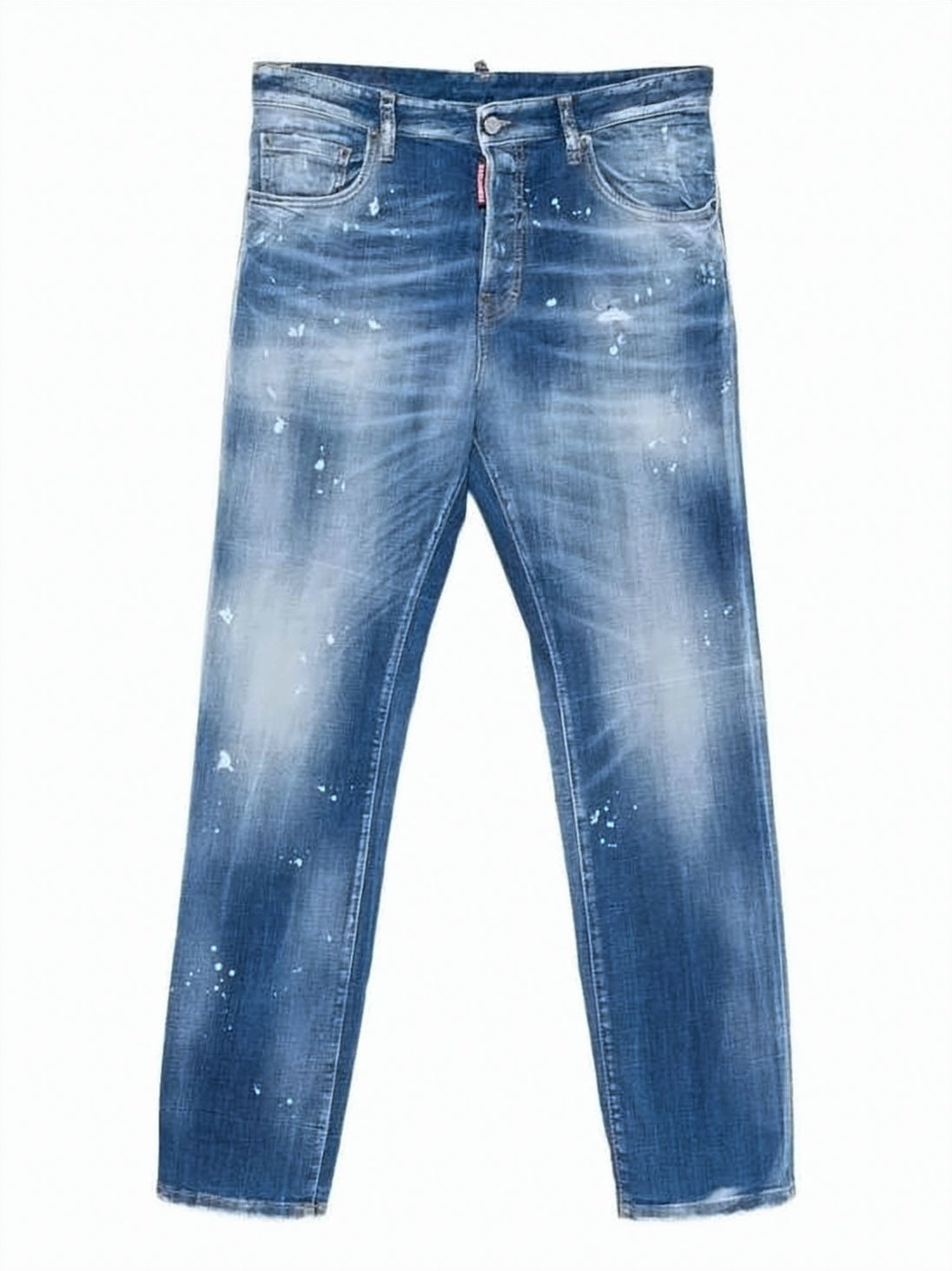 Medium Blue Wash Denim Pants