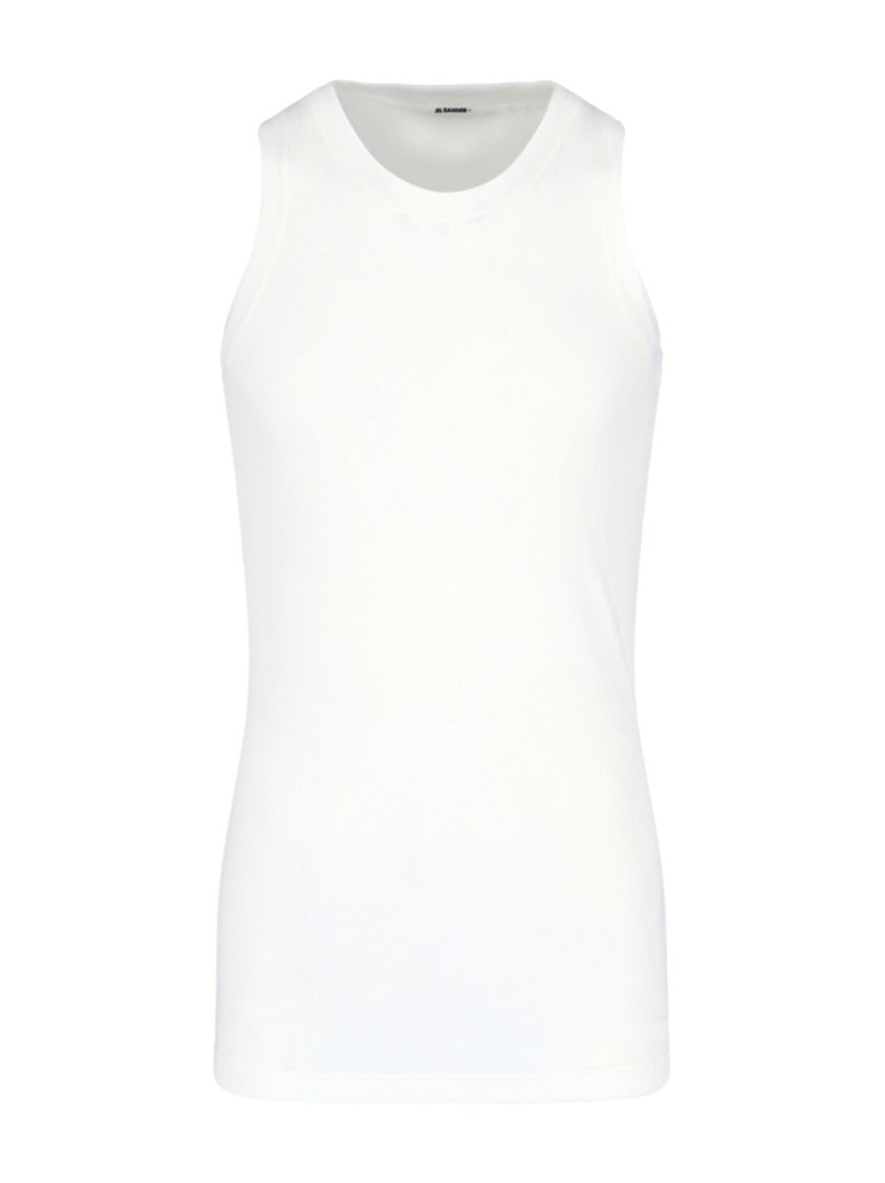 Set of Two Cotton T-shirts and White Tank Top