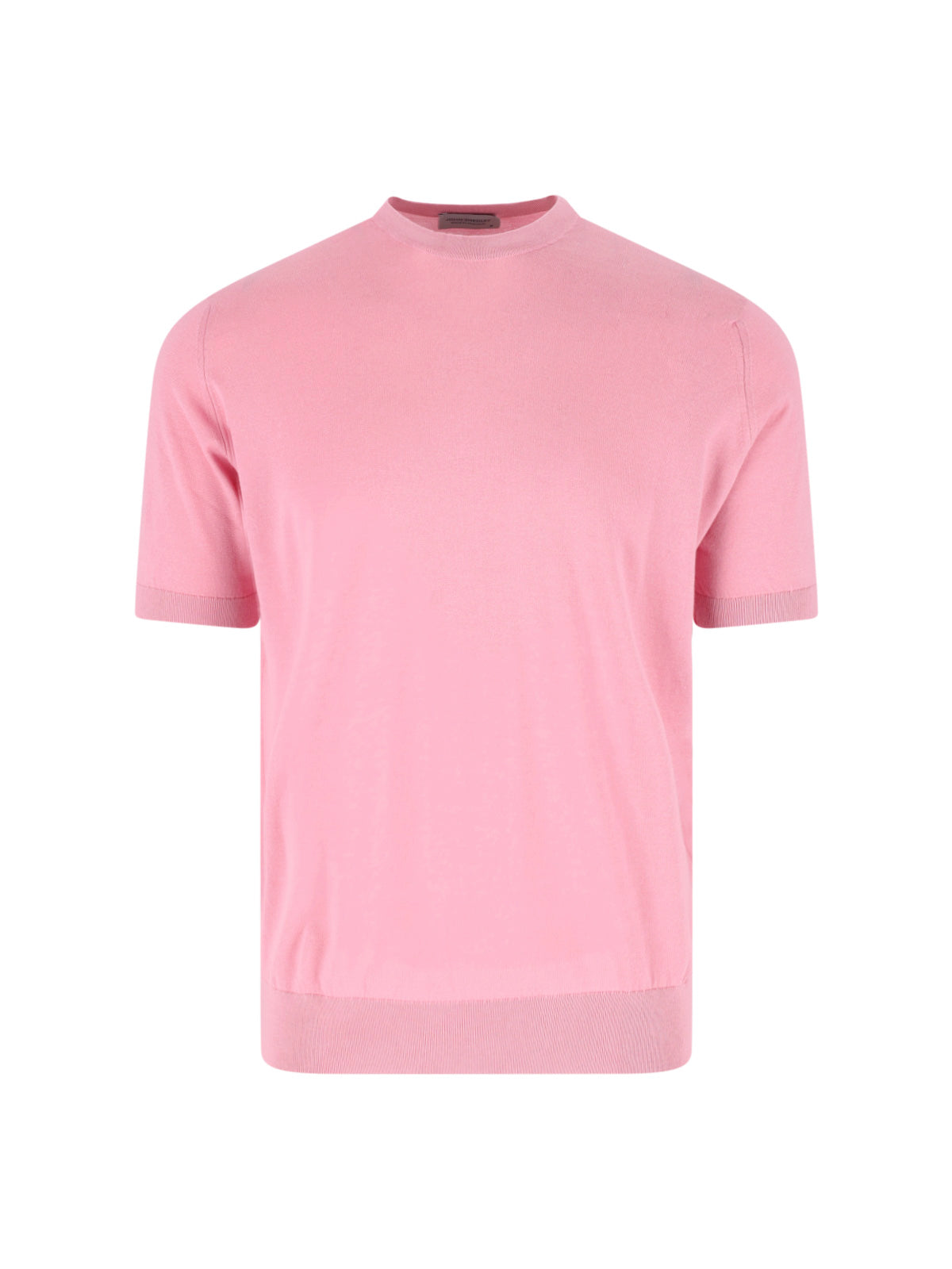 Pink Kempton Sea Island Cotton T-shirt