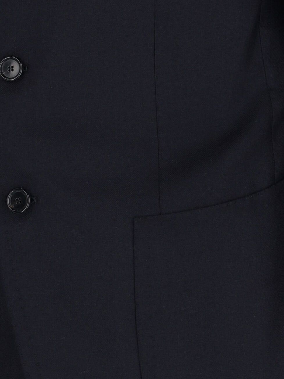 Single-Breasted Blazer In Blue Cashmere