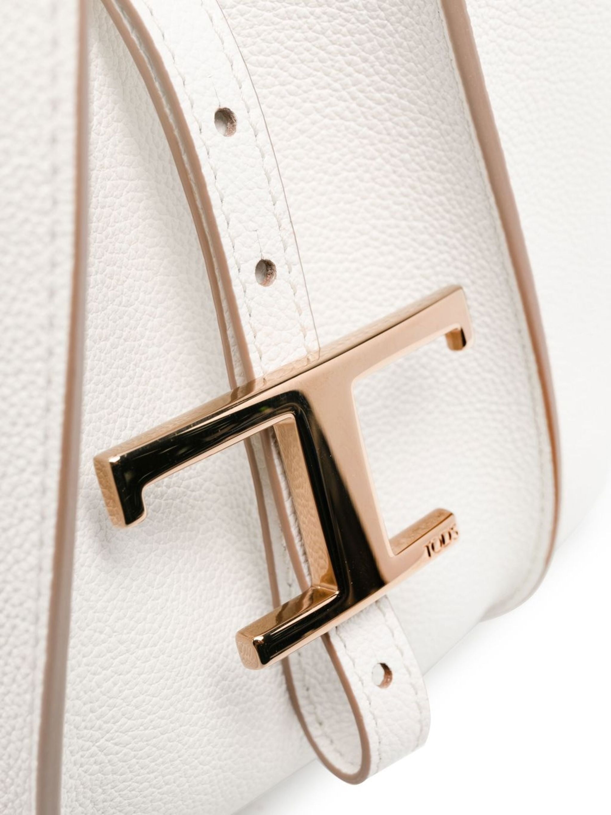 White Shopping T Timeless Leather Handbag