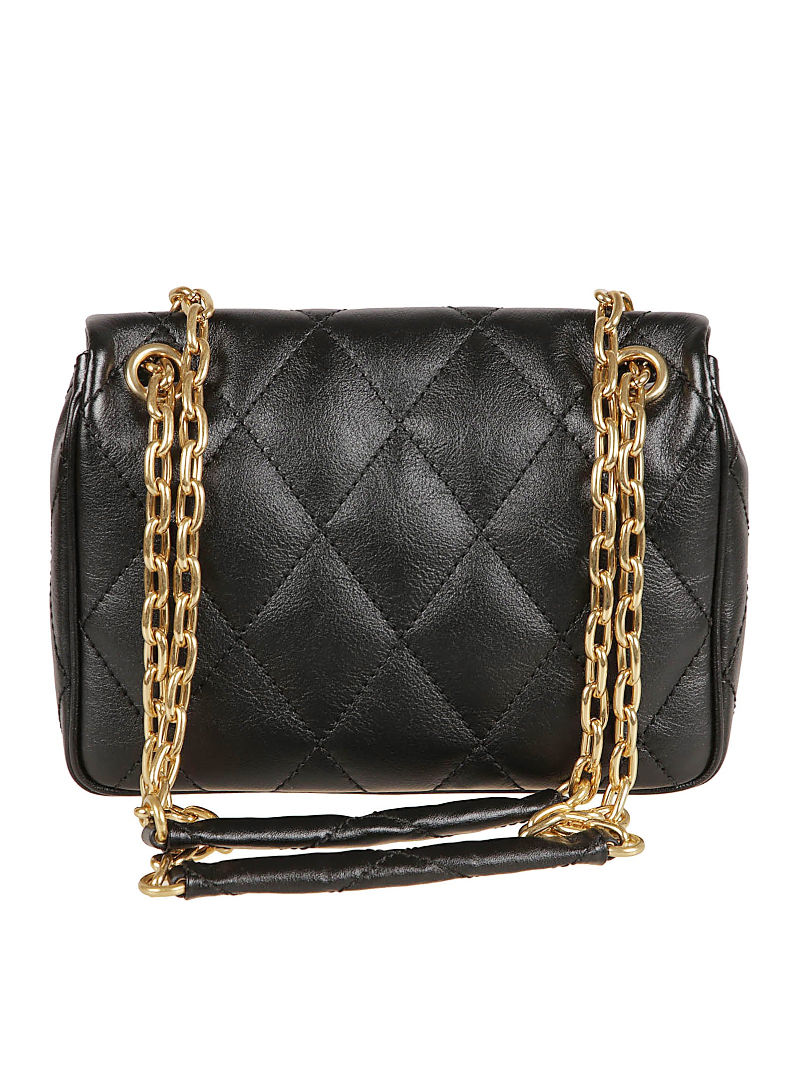Quilted Calf Leather Shoulder Bag