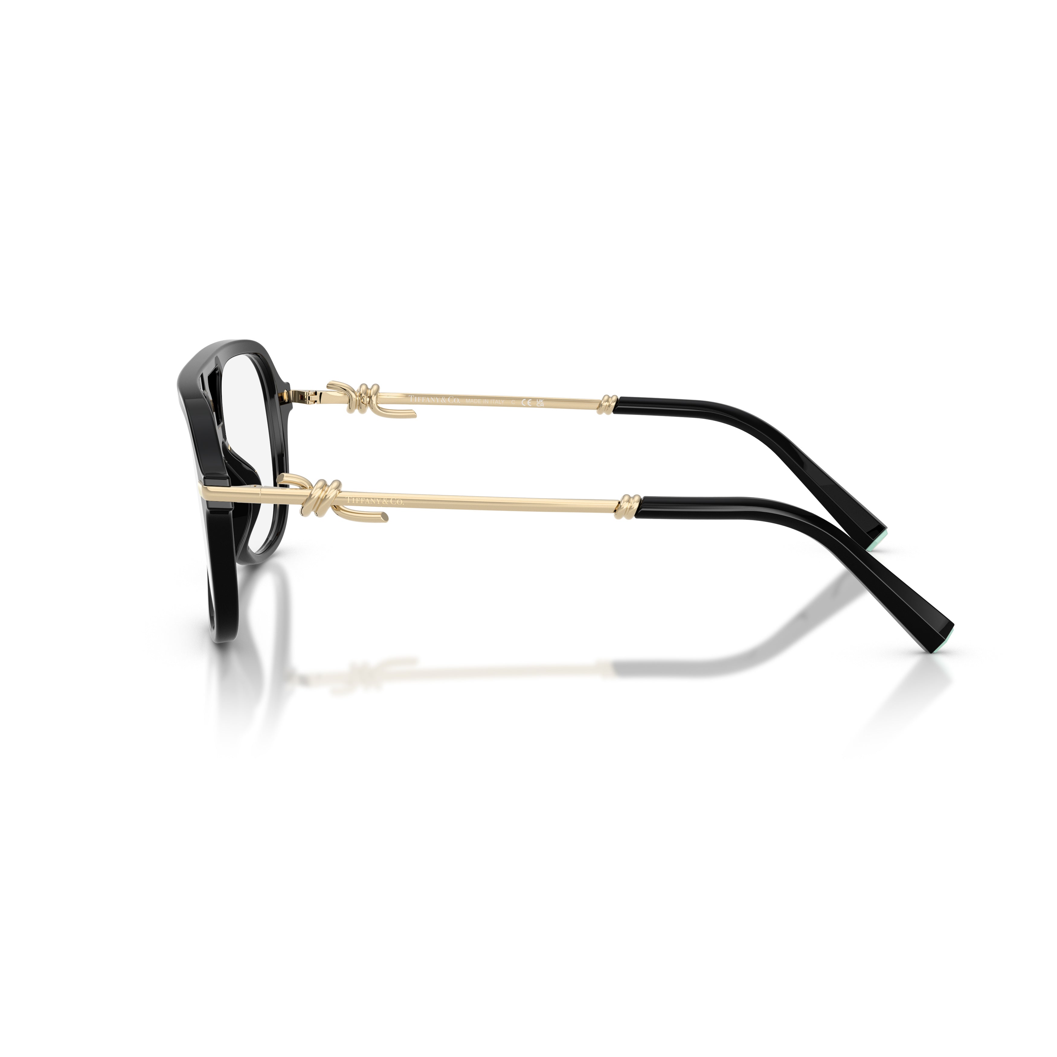 0tf2283 Bold Black Acetate Eyeglasses
