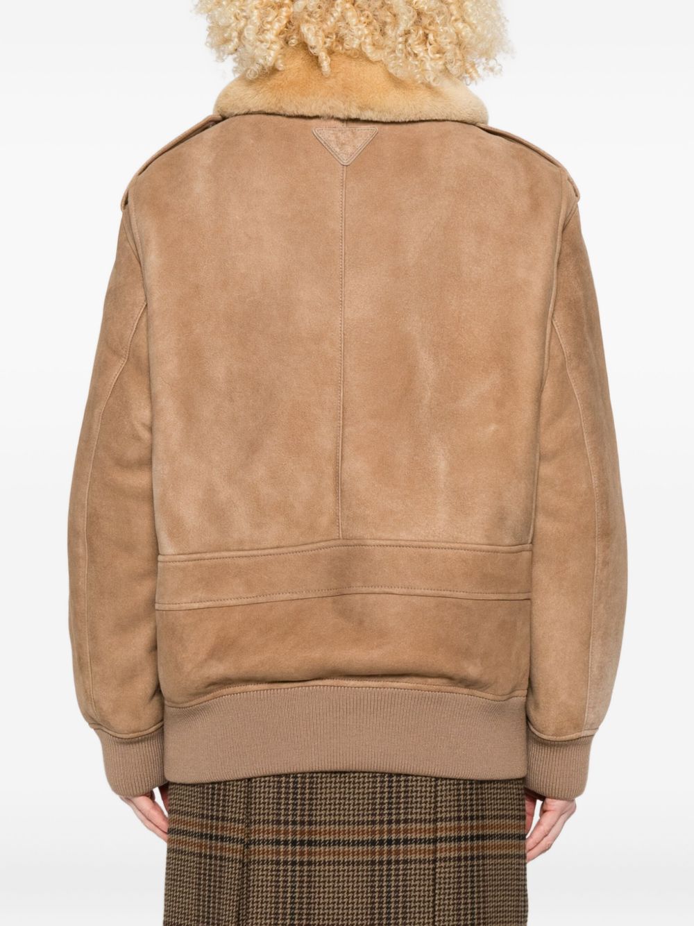 Boxy Brown Suede Jacket