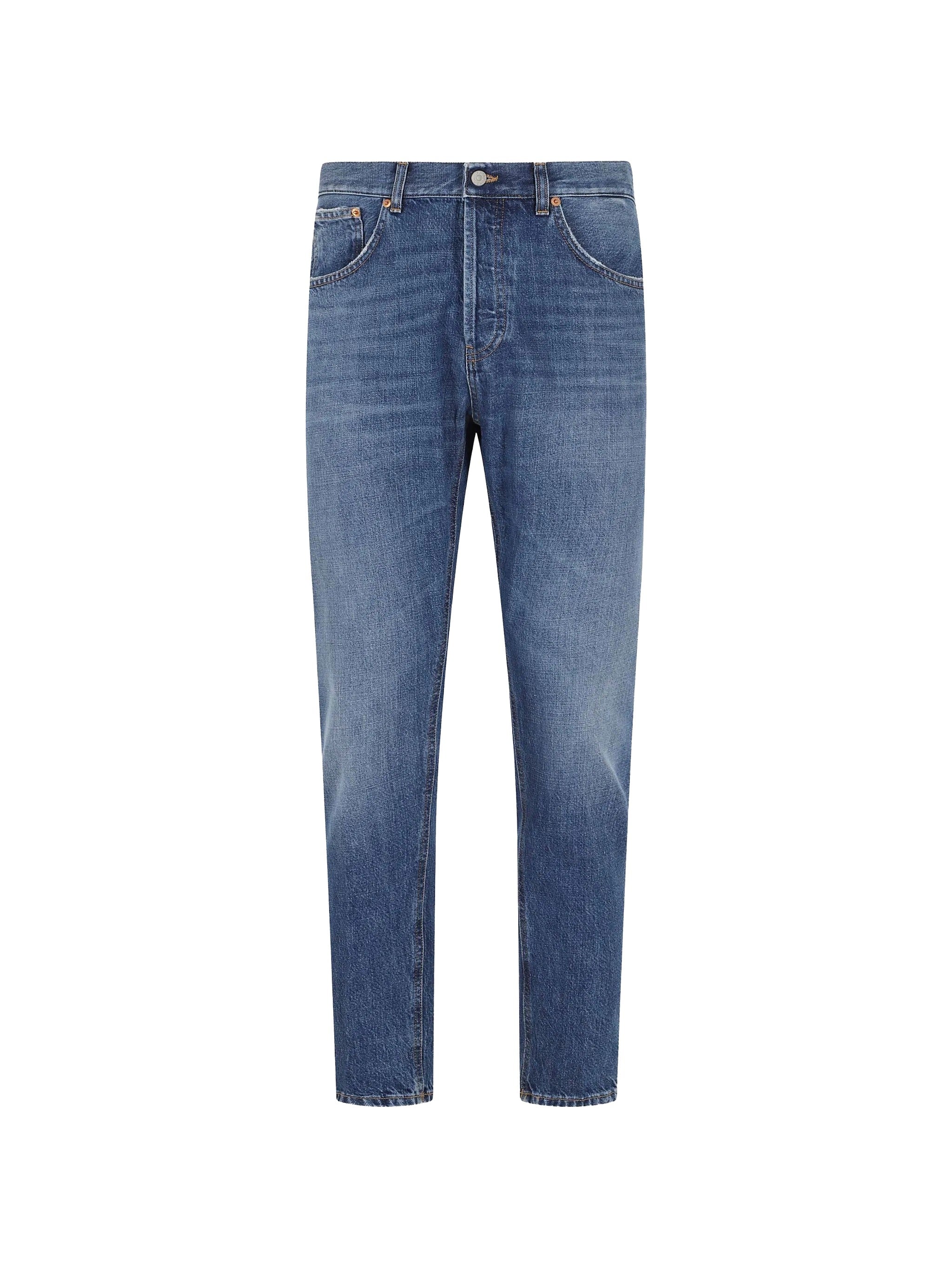 Blue Dian Cotton Denim Jeans