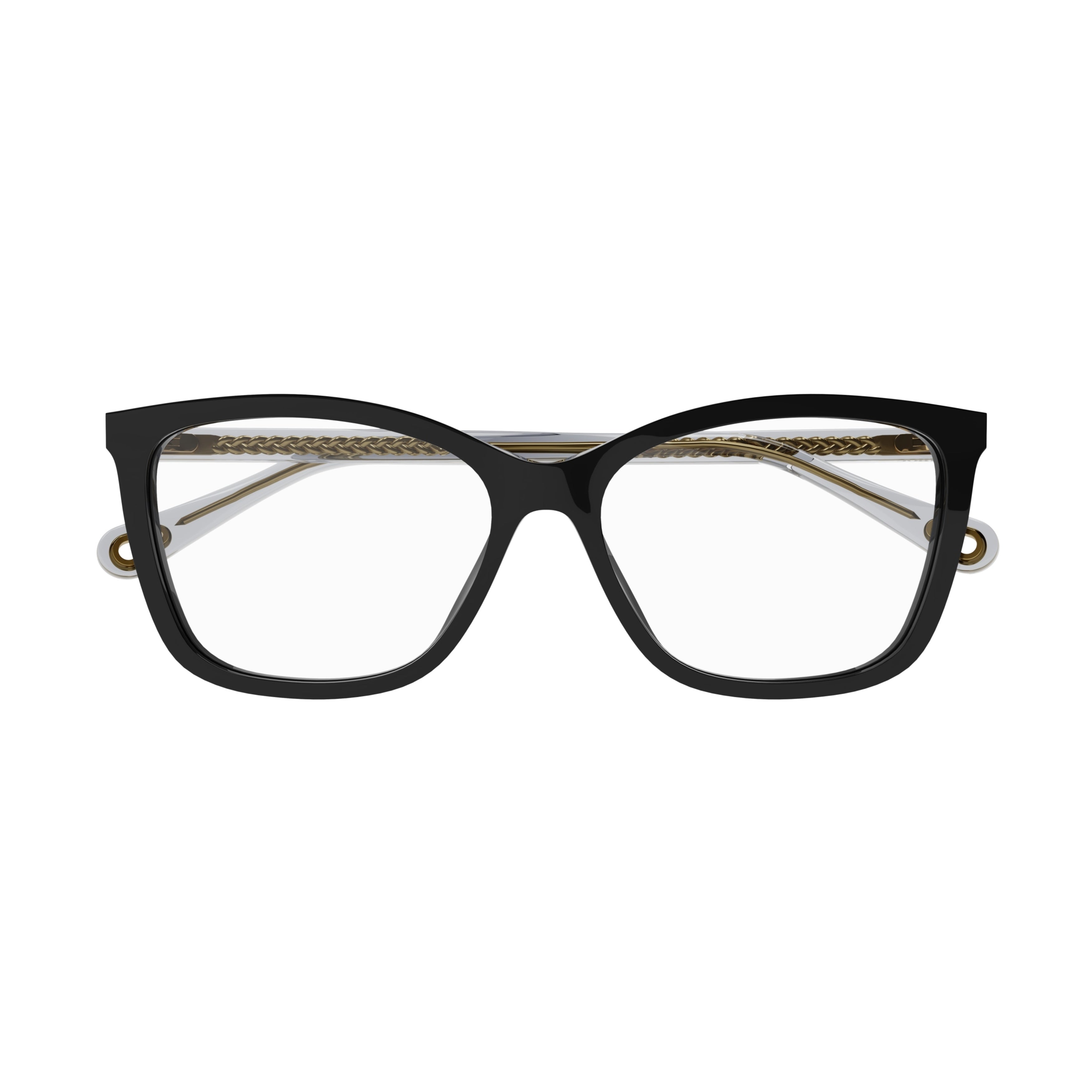 Ch0118o Bold Rectangular Frame Eyeglasses