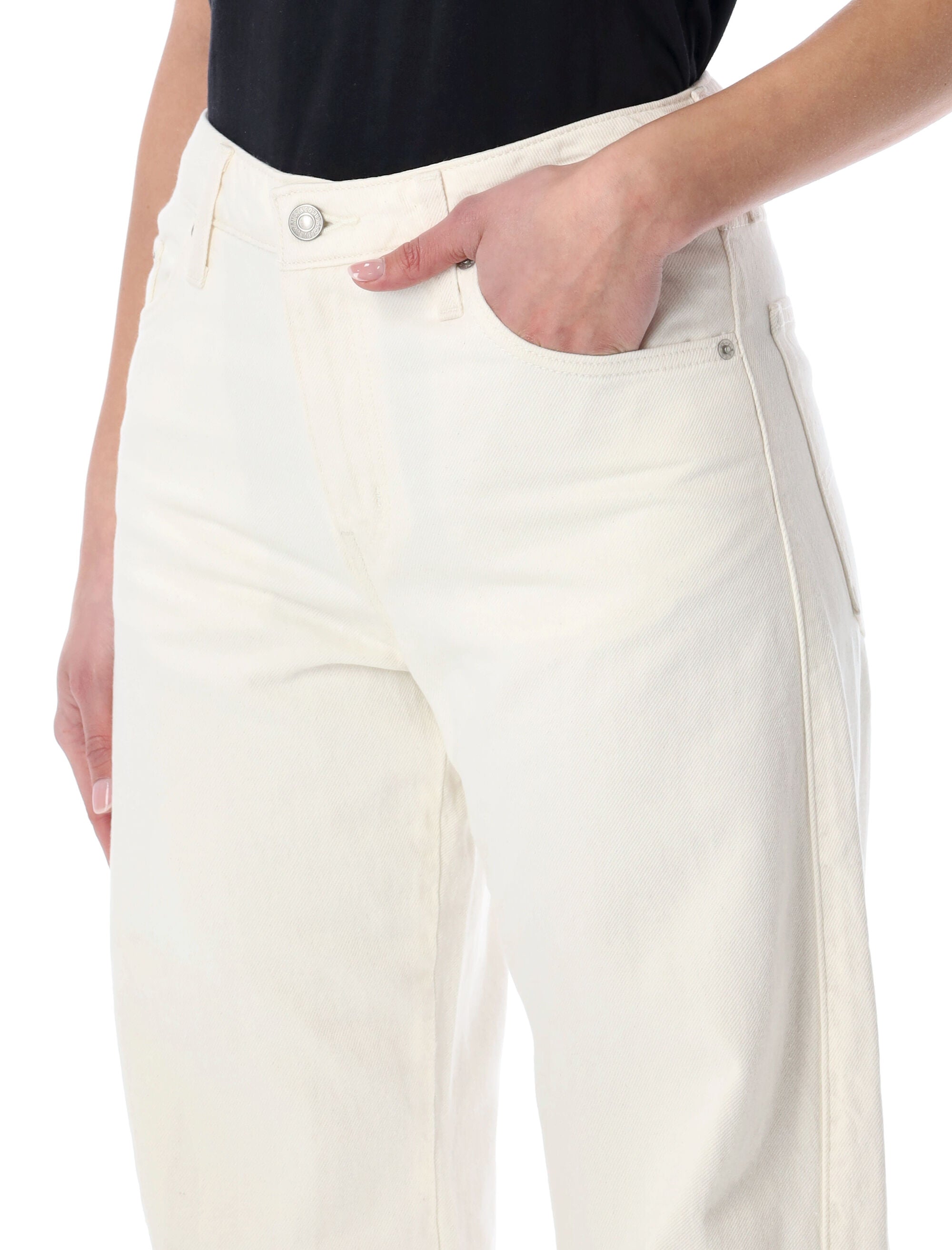 Denim Baggy Dad Barrel Jeans