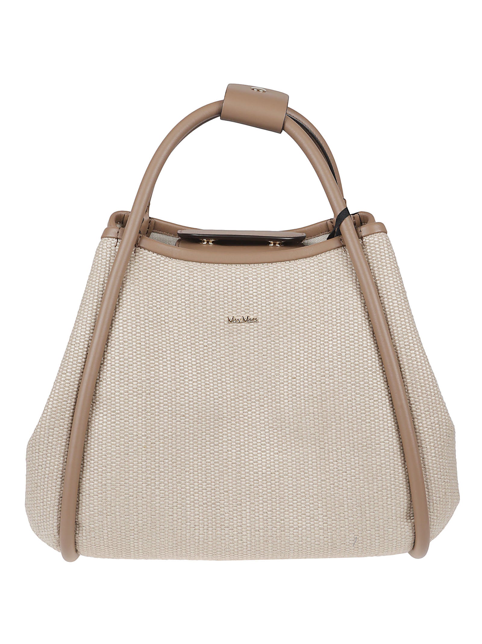 Woven Raffia-Effect Bag
