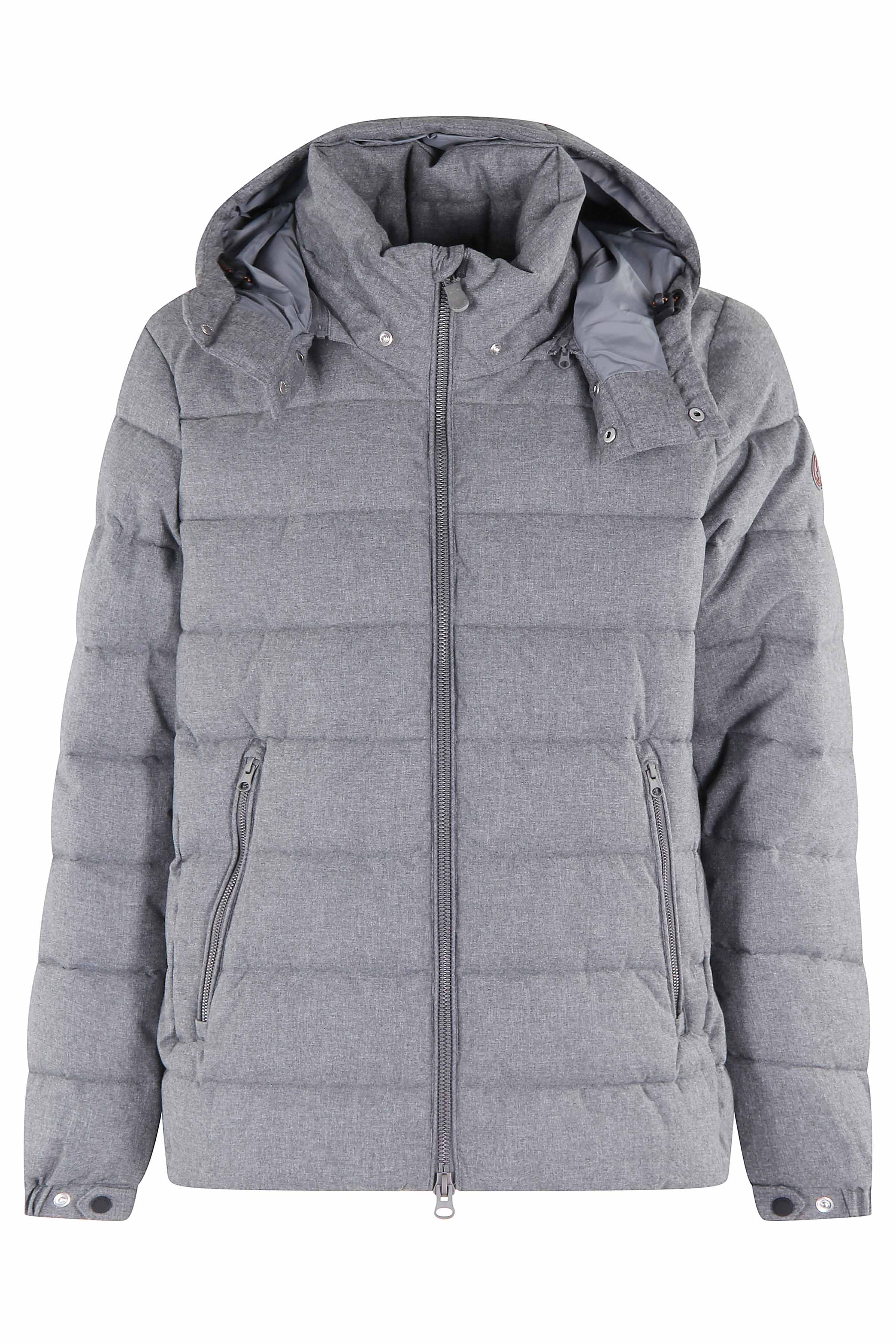 Mid Grey Melange Padded Jacket