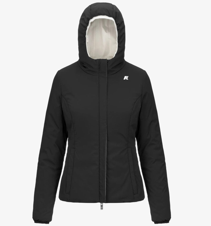 Reversible Windproof Jacket With Adjustable Hood