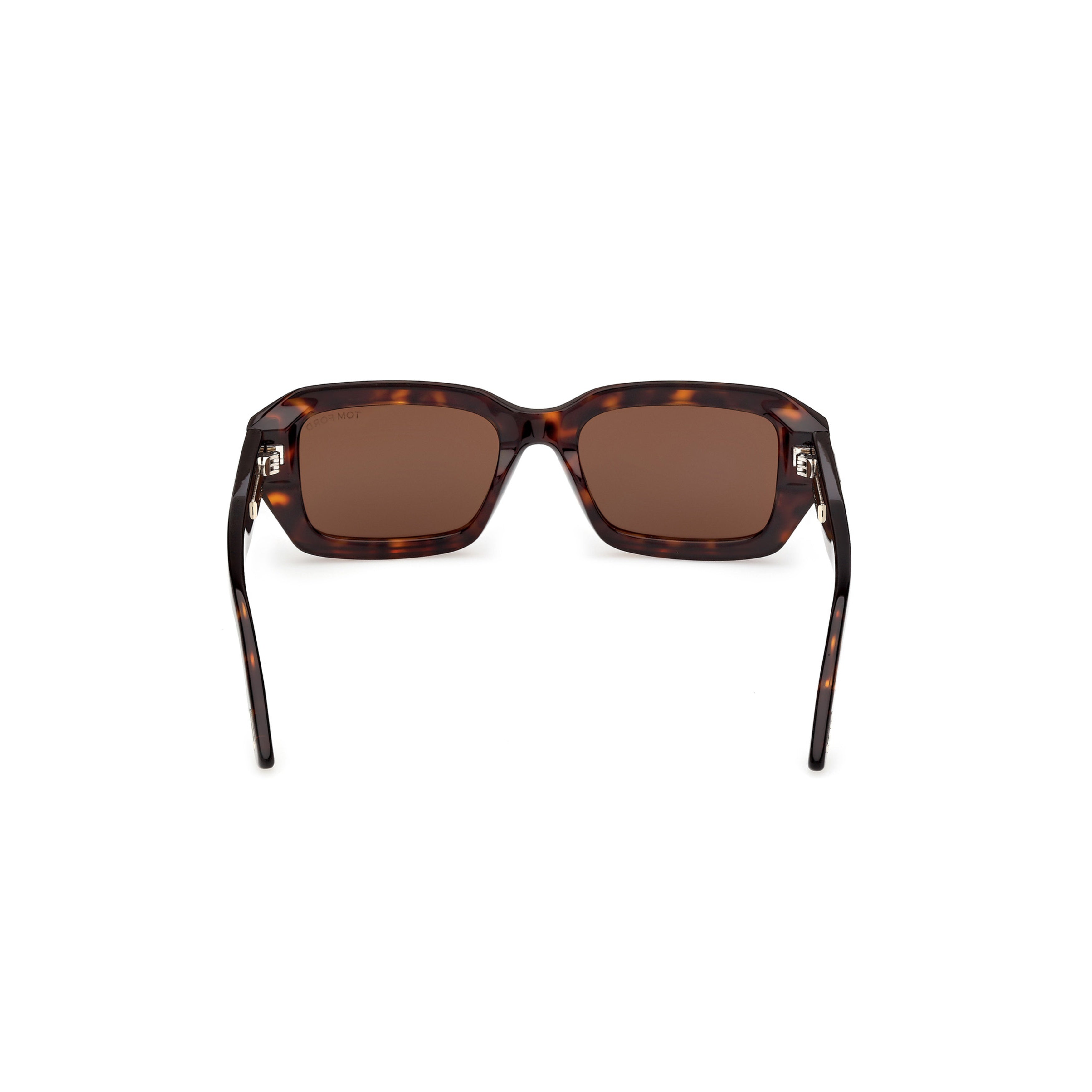 Ti0025 Rectangular Tortoiseshell Acetate Sunglasses