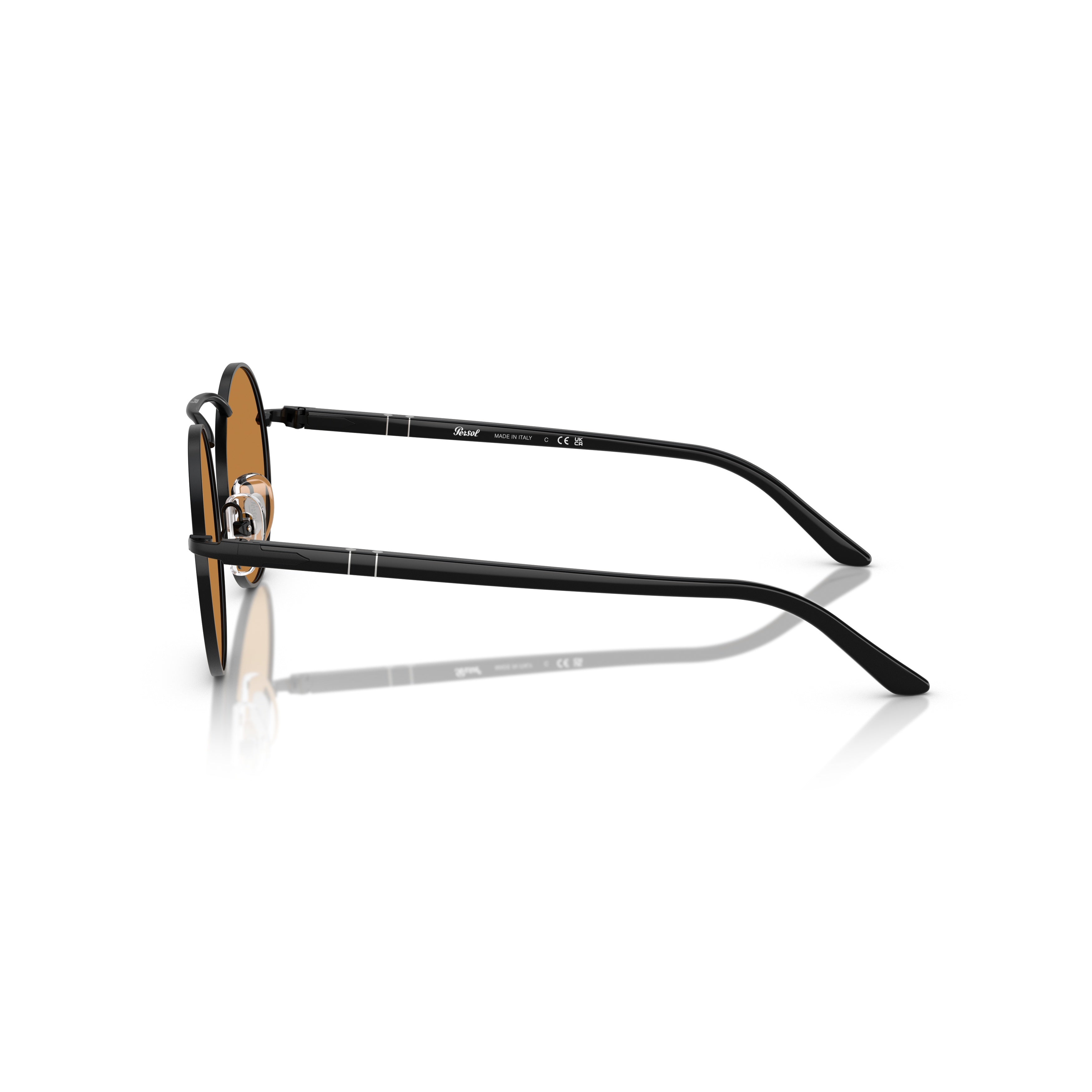 0po1019s Thin Rounded Metal Frame Sunglasses