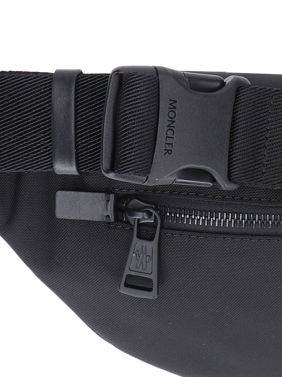 Black Durance Nylon Waist Bag