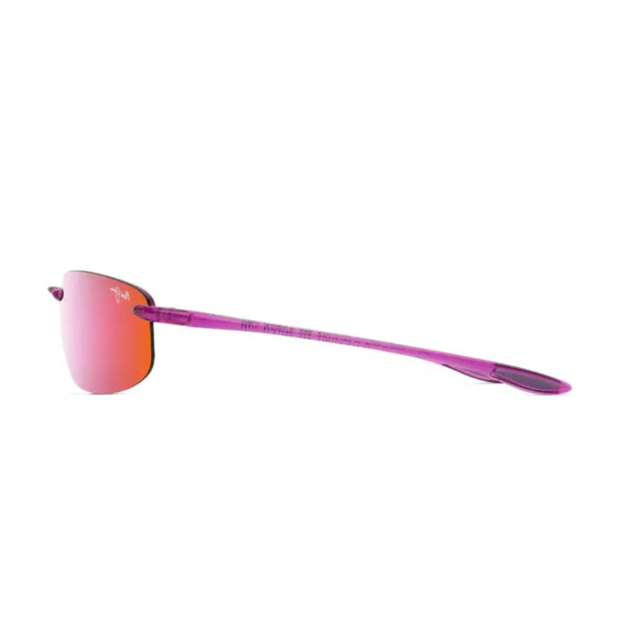 Hookipa Rimless Design Sunglasses with Vibrant Pink Mirrored Lenses
