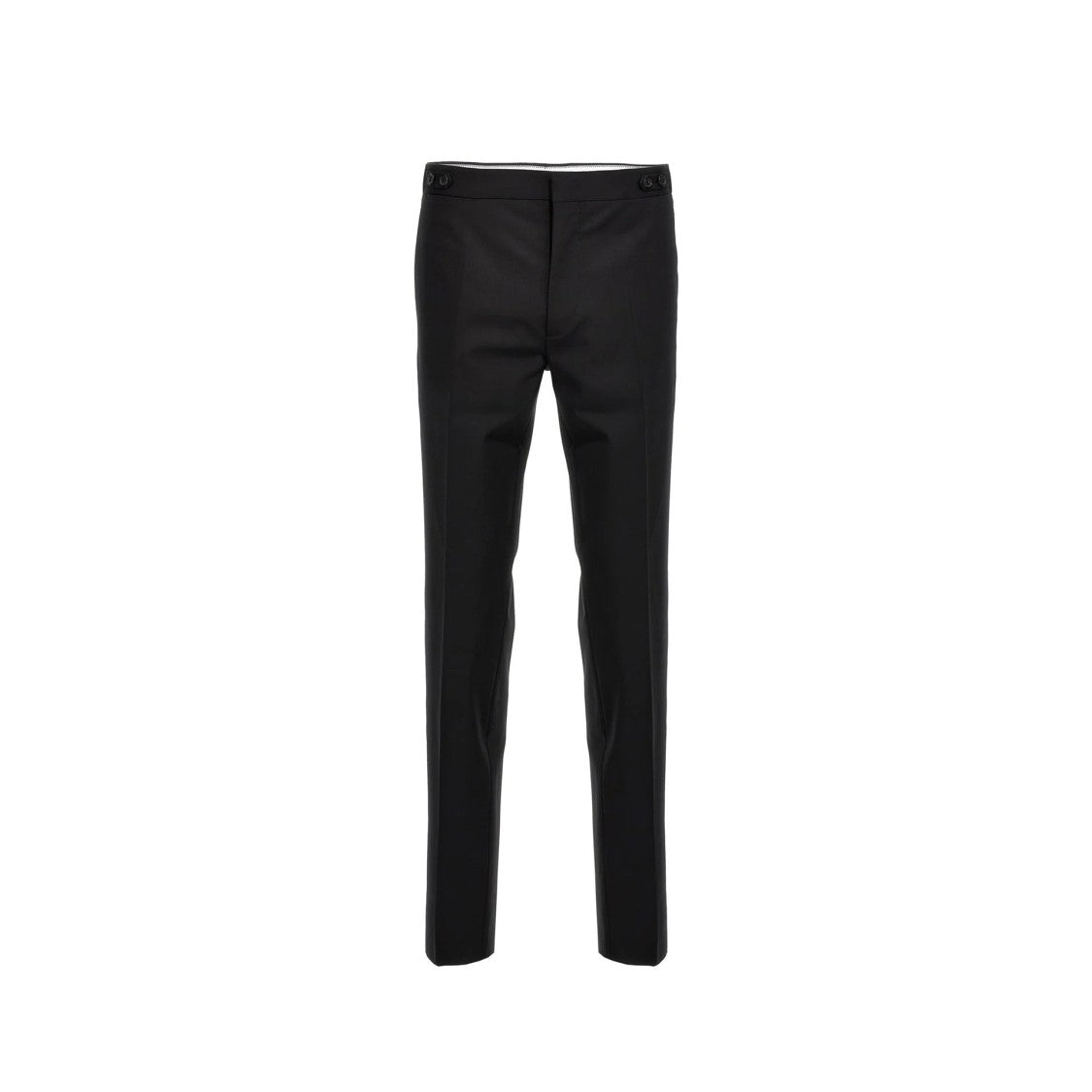Tailored Two-Piece Wool Suit With Refined Texture
