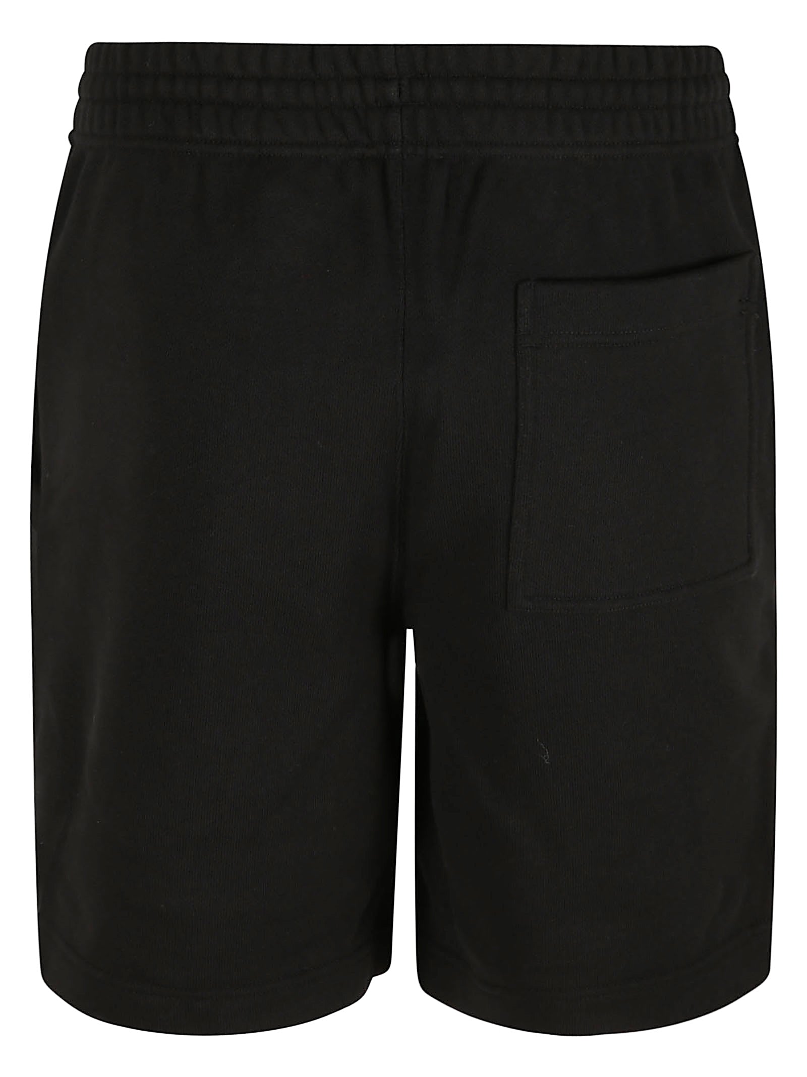 Black Shorts with Adjustable Drawstring